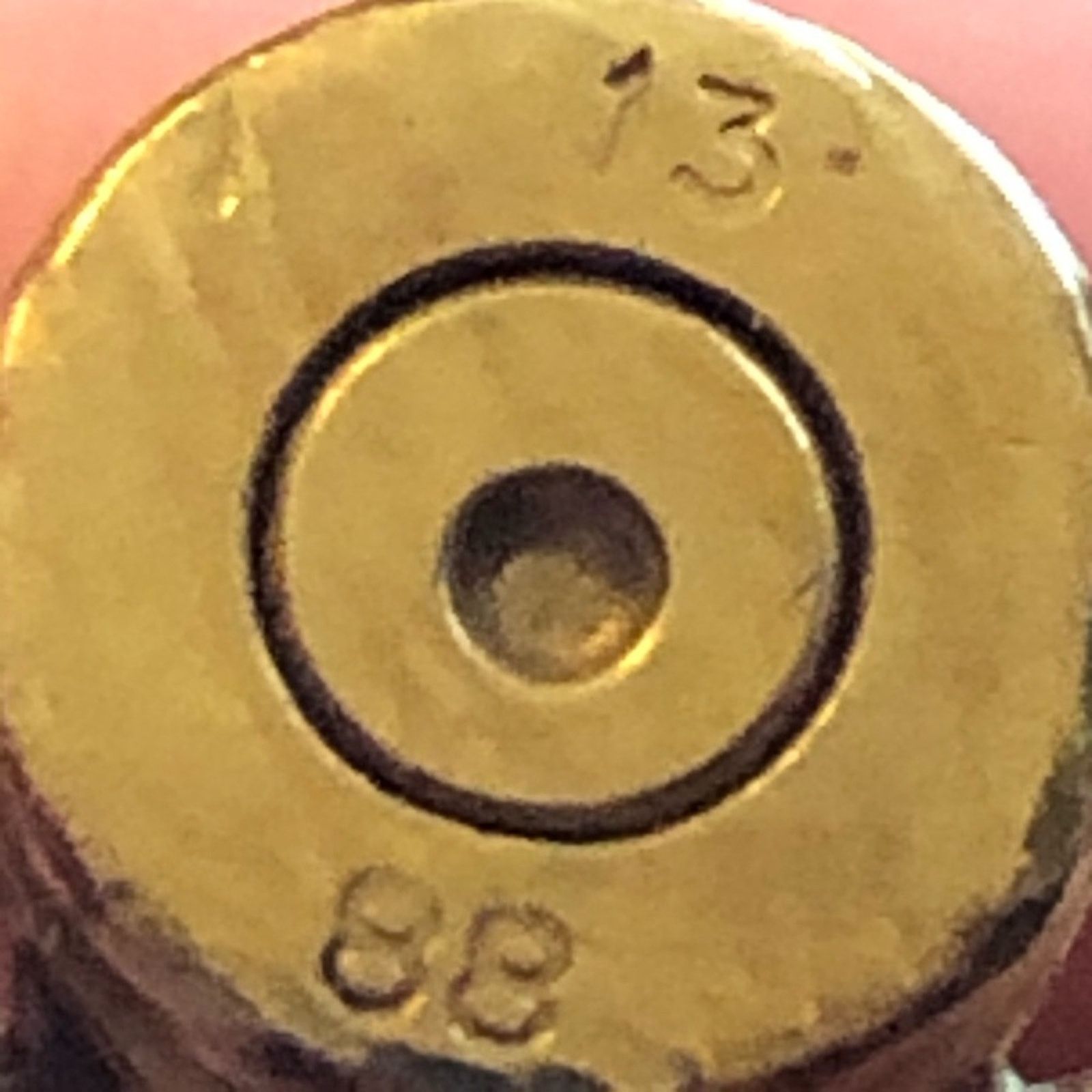 Vintage Vintage handmade hammered brass bullet primer ring Size ONE SIZE - 9 Thumbnail