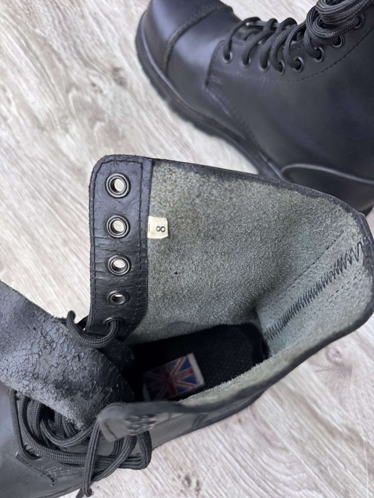 Other Undercover England leather combat boots EU 8 Size US 8 / EU 41 - 5 Thumbnail