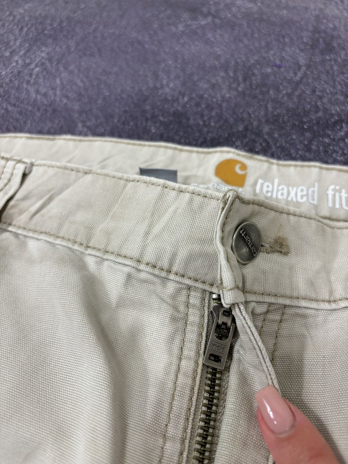 Carhartt Vintage Carhartt Y2K Work Hype Relaxed Fit Cargo Pants Size US 36 / EU 52 - 17 Thumbnail