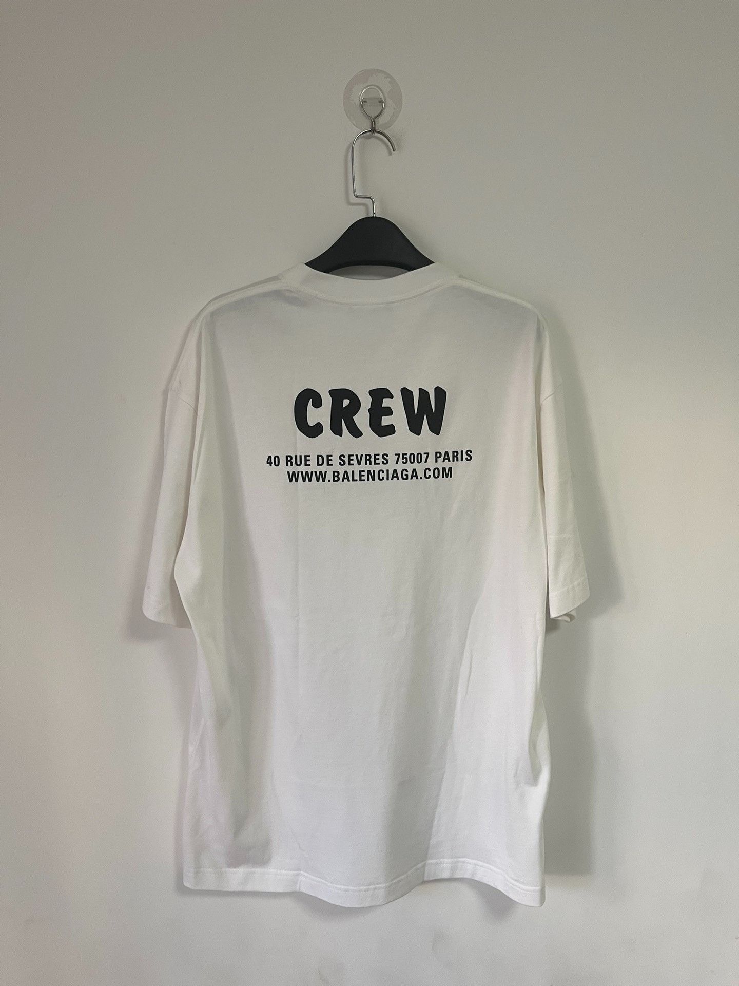 Balenciaga Balenciaga crew short sleeve T-shirt 2501-Nextarrow Size US XS / EU 42 / 0 - 2 Thumbnail
