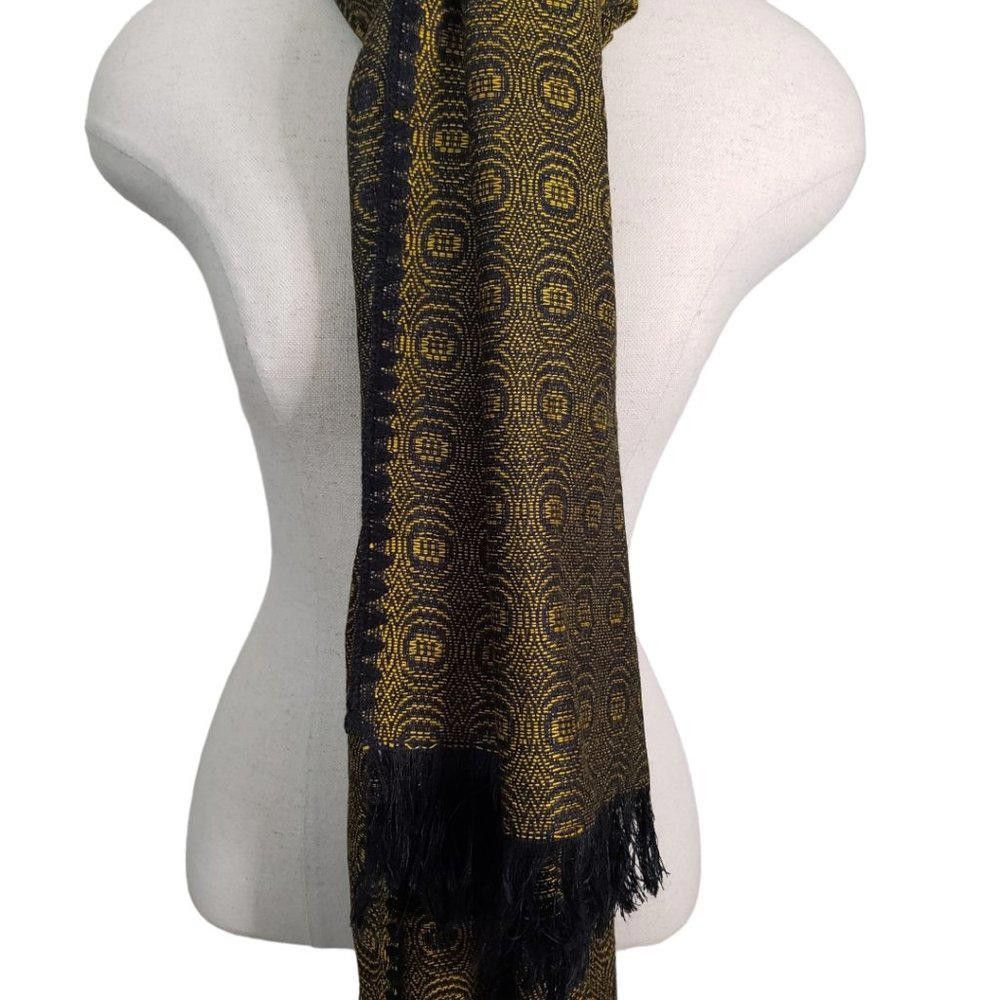 Designer CT850 Olive and Black Shoulder Wrap Size ONE SIZE - 3 Thumbnail