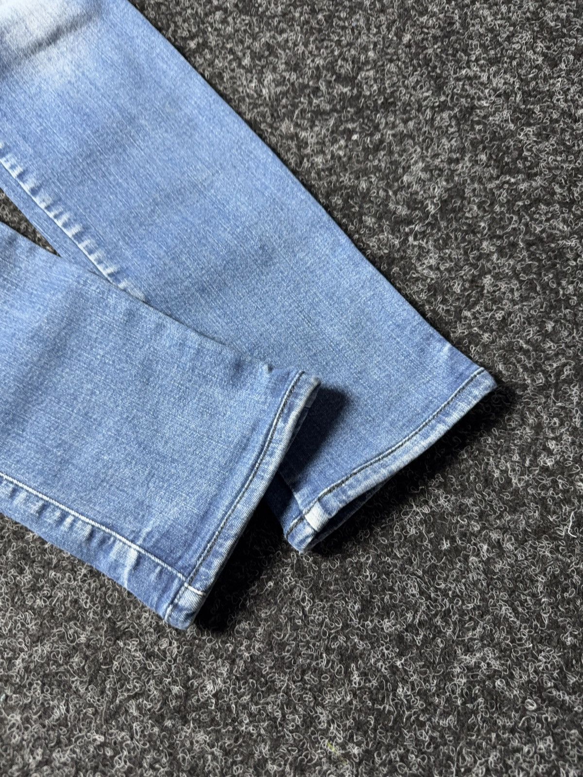 Diesel 00s Luxury Diesel Skinzee Super Skinny Jeans Y2K Low Rise Size 28" / US 6 / IT 42 - 3 Thumbnail
