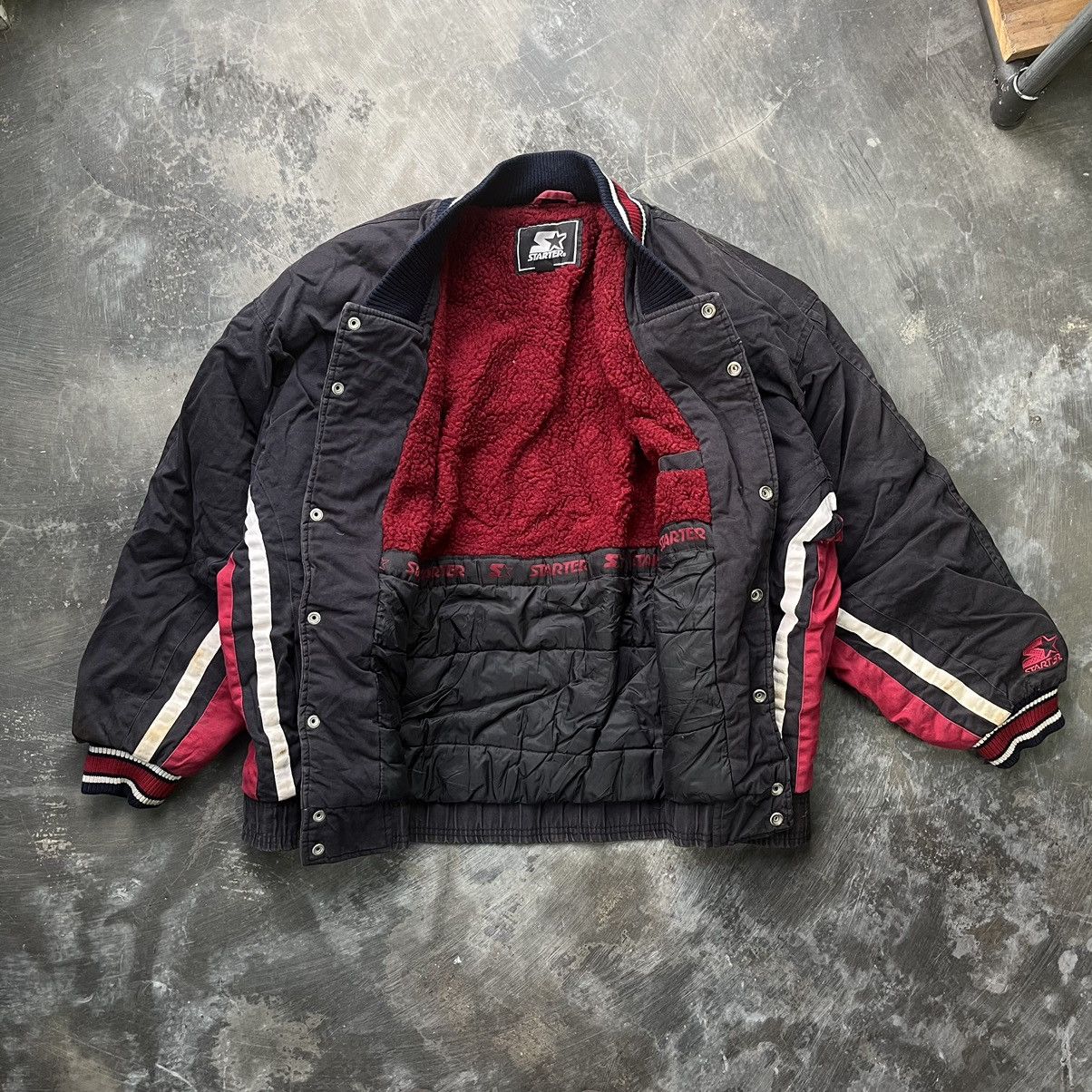 Starter × Vintage Starter bomber spell out big logo Size US XXL / EU 58 / 5 - 8 Thumbnail