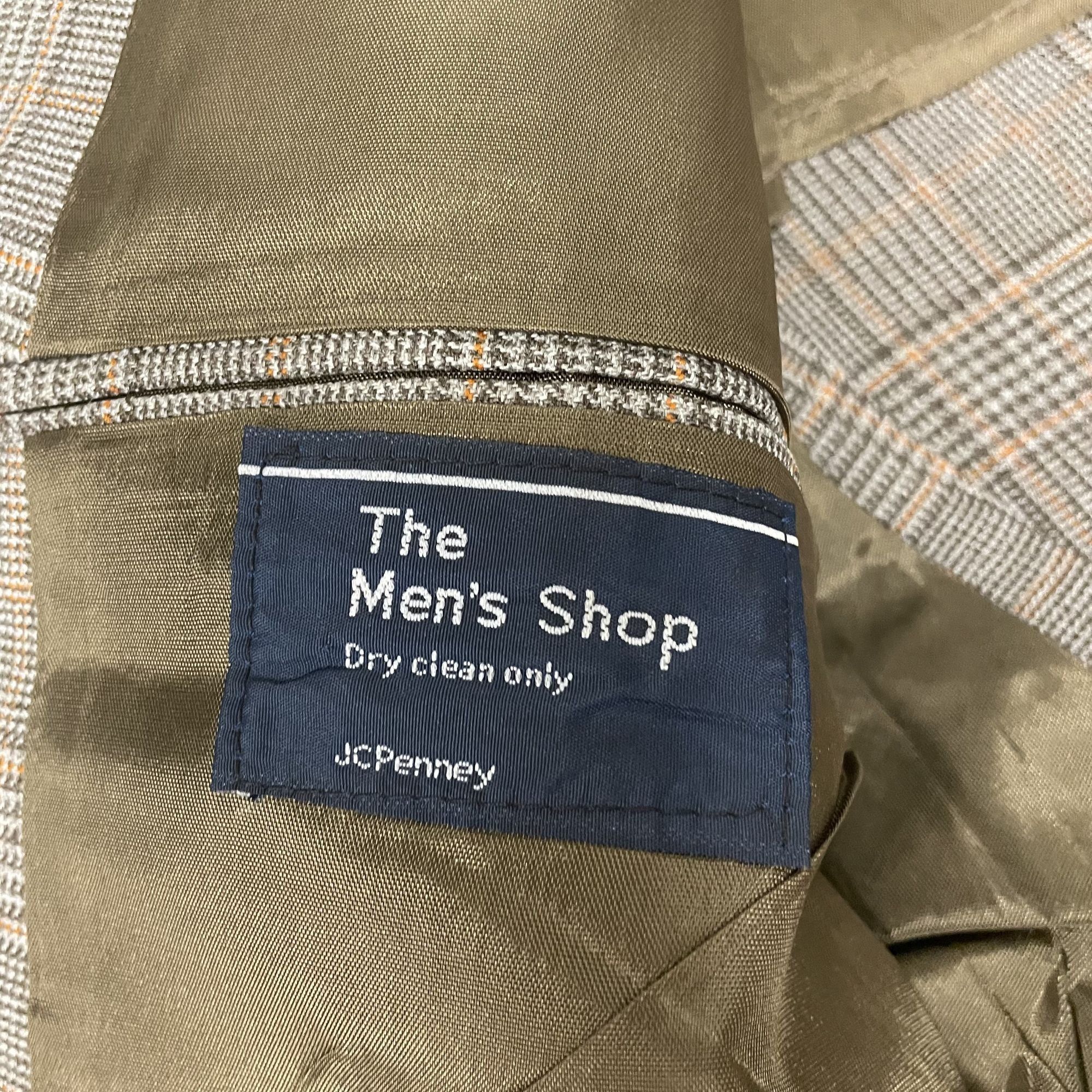 Other Vtg JcPenney MOD Disco OVERCHECK Party Sport Coat Size 40R - 5 Thumbnail