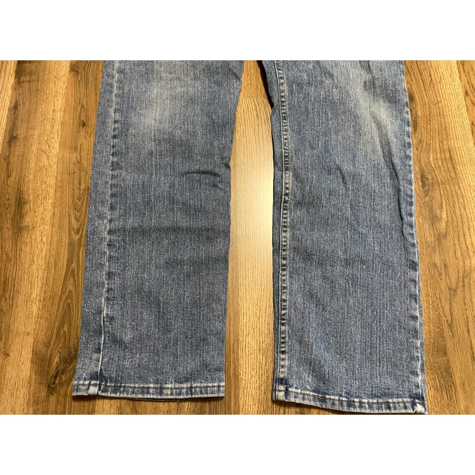 Levi's Levi's Jeans Mens 38x32 Blue Denim Straight Regular Fit Jeans Size US 38 / EU 54 - 3 Thumbnail