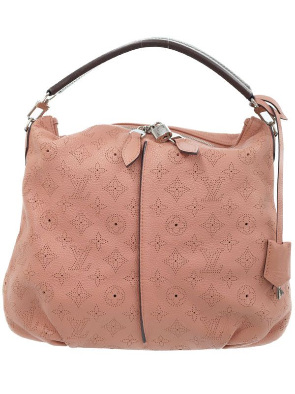 Louis Vuitton Mahina Selene PM Semi-shoulder Bag Rose Poodle