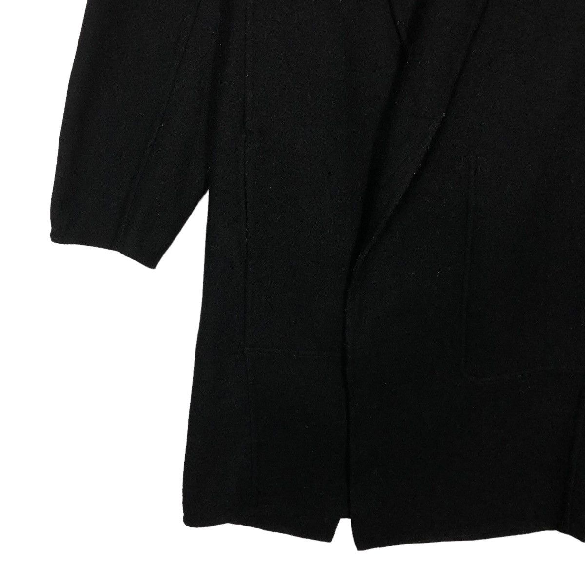 Japanese Brand 🔥Rich Black - Long Jacket Undercover Uniqlo Japan Made Size US S / EU 44-46 / 1 - 3 Thumbnail