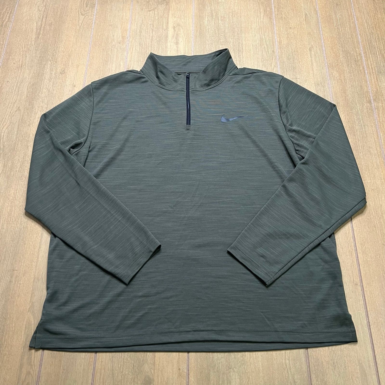 Nike Nike Therma Fit Victory 1/4 Zip pullover Green men Sz XL Size US XL / EU 56 / 4 - 12 Thumbnail