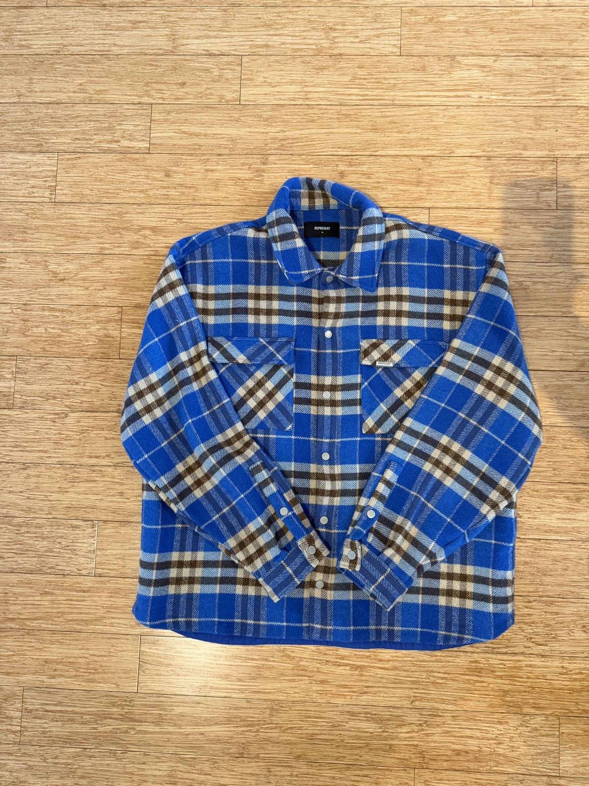 Represent Clo. Represent Heavyweight Flannel Size US XL / EU 56 / 4 - 1 Thumbnail