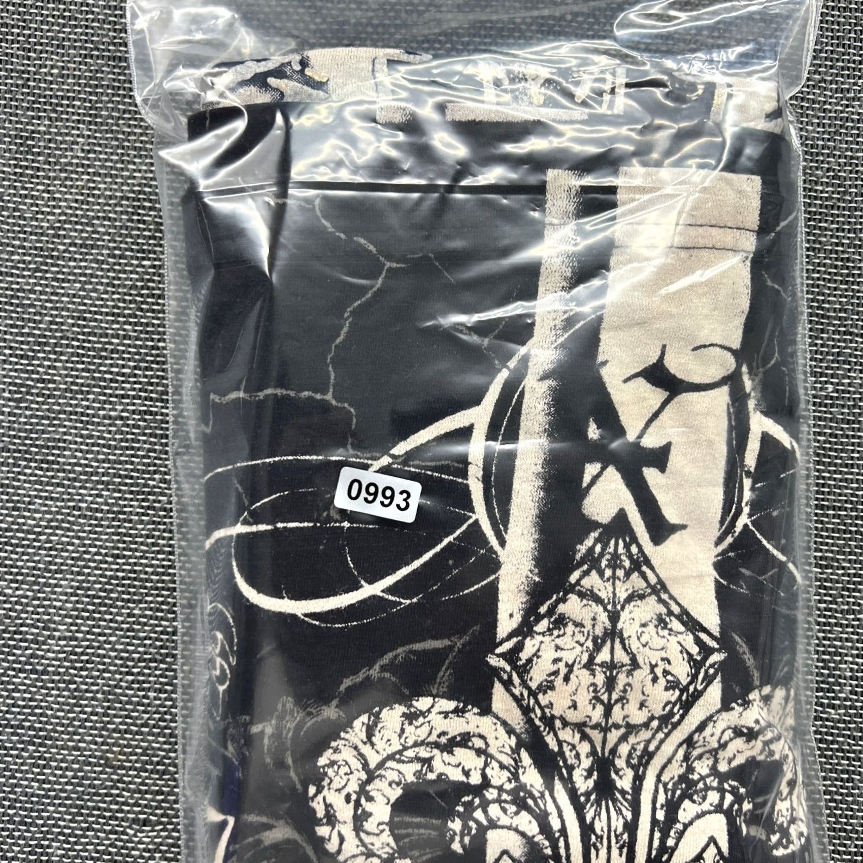 Vintage VINTAGE Y2K XAR Unlimited T Shirt Large Black Cross Wings Xzavier Cyber Grunge Mens Size US L / EU 52-54 / 3 - 2 Thumbnail
