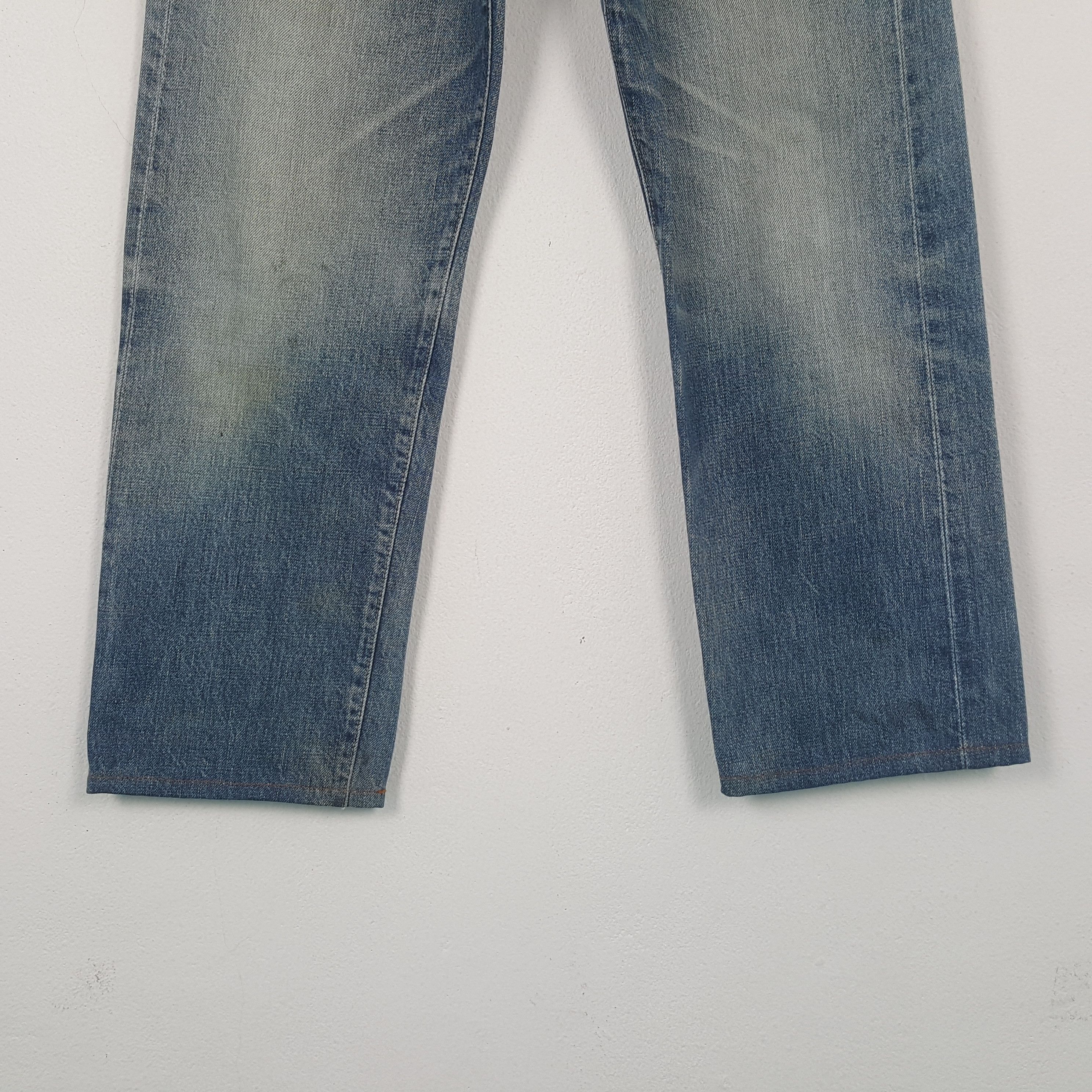 Evisu Evis Japanese Brand Streetwear Custom Daicock Jeans C297N6 Size US 27 - 6 Thumbnail