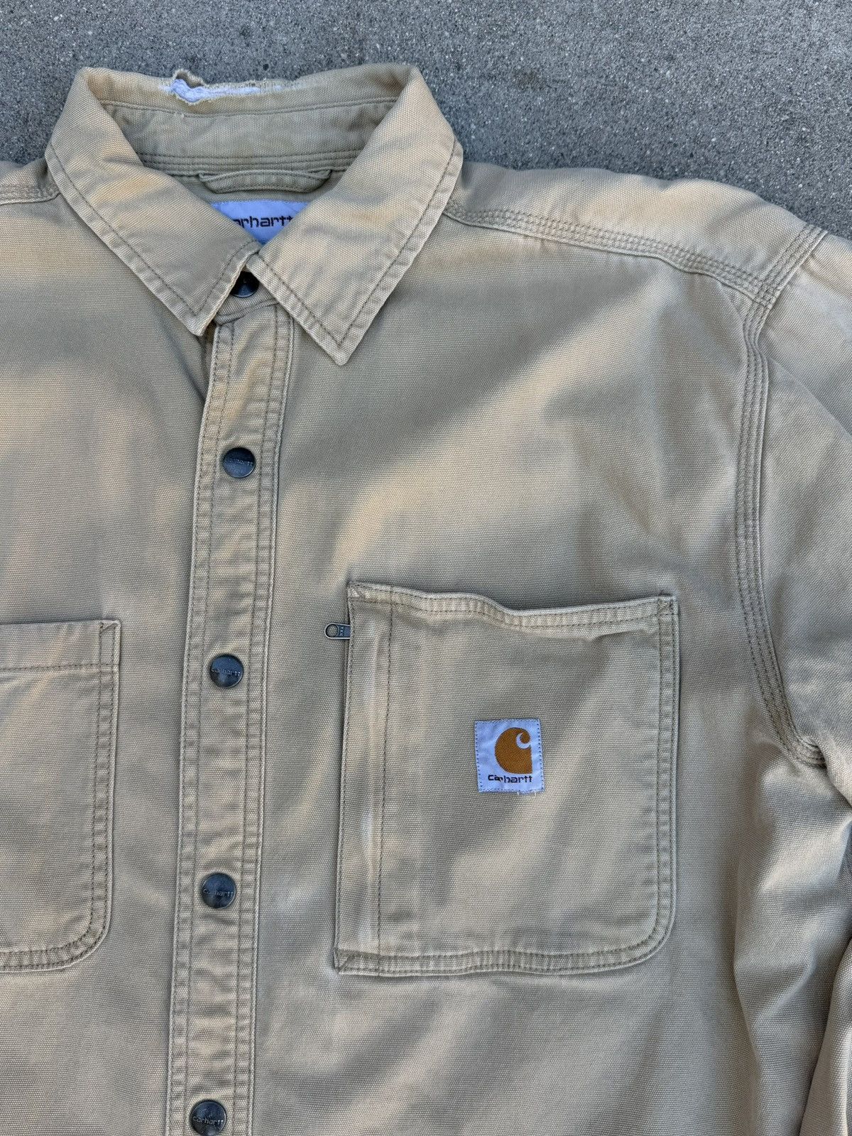 Carhartt Carhartt Blanket Lined Work Shirt Size US L / EU 52-54 / 3 - 2 Thumbnail