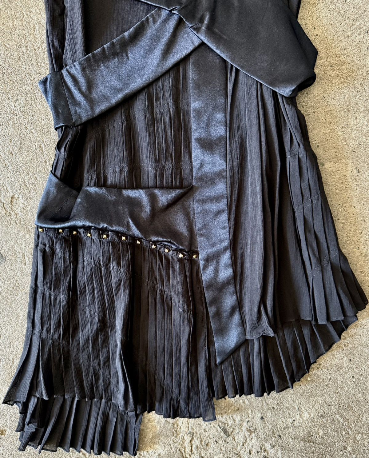 Gucci Gucci - Tom Ford - FW2003 - Cut out Silk - Evening dress Size XS / US 0-2 / IT 36-38 - 18 Thumbnail