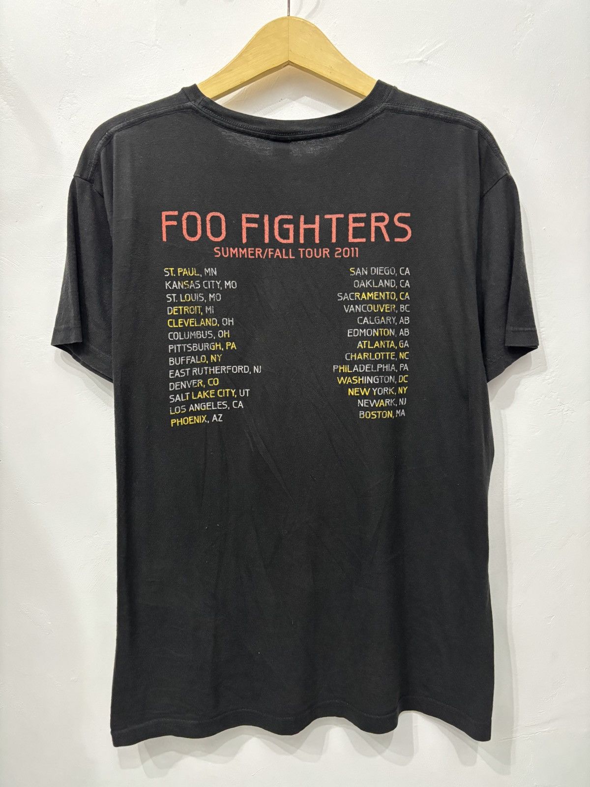 Band Tees Foo Fighters Band Y2K Wasting Light Size US L / EU 52-54 / 3 - 2 Thumbnail