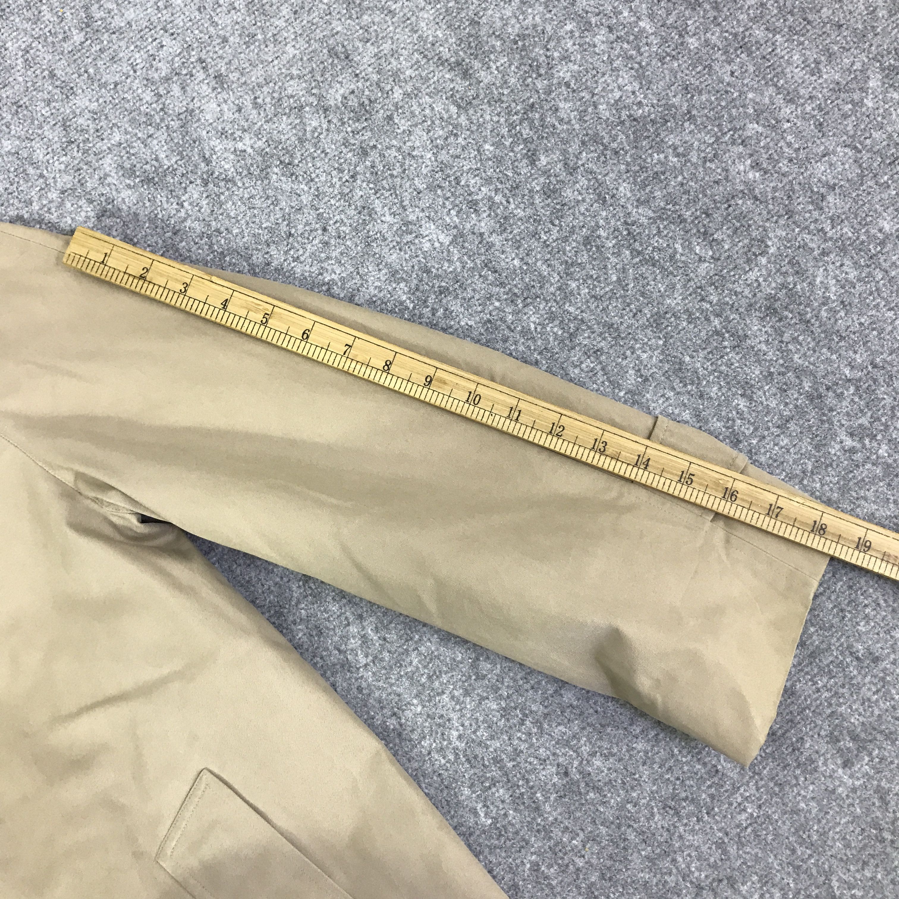 Burberry BURBERRY LONG COAT DISTRESSED COLLER JACKET Size US L / EU 52-54 / 3 - 6 Thumbnail