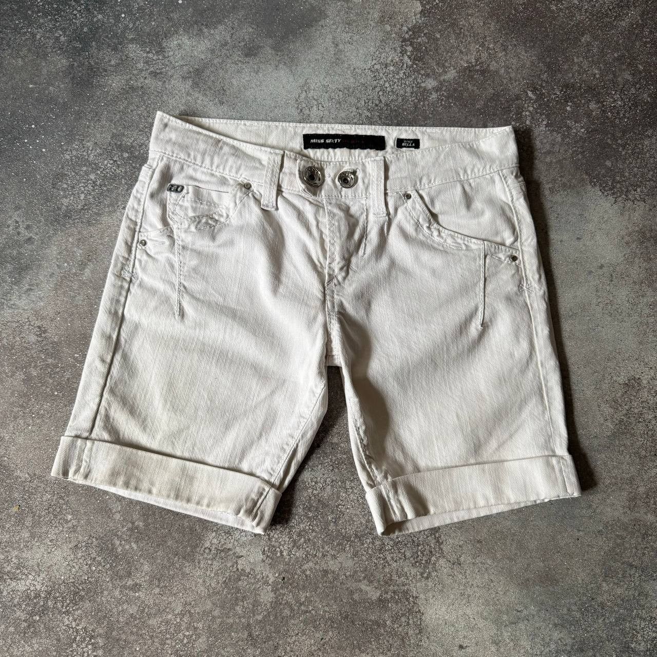 Japanese Brand × Miss Sixty × Vintage Miss Sixty Y2K Super Sexy Mini Shorts Size 26" / US 2 / IT 38 - 2 Thumbnail