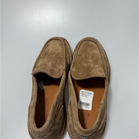 Dolce & Gabbana Dolce & Gabbana DG-Plaque Suede Loafers Brown Men’s UK 10/US Size US 11 / EU 44 - 5 Thumbnail