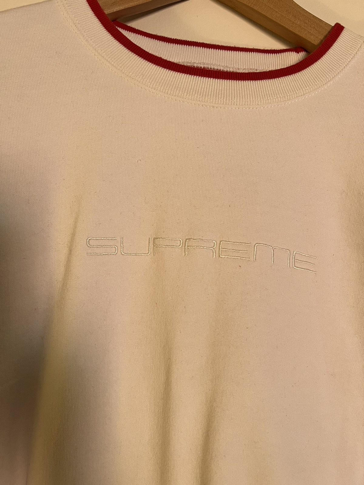 Supreme Supreme Stretch Crewneck SS22 Size US S / EU 44-46 / 1 - 2 Thumbnail