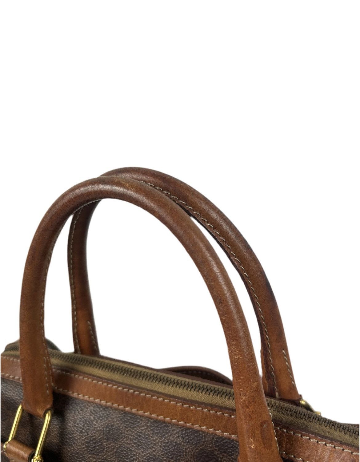 Celine Celine Macadam Leather Hand Bag Size ONE SIZE - 2 Thumbnail