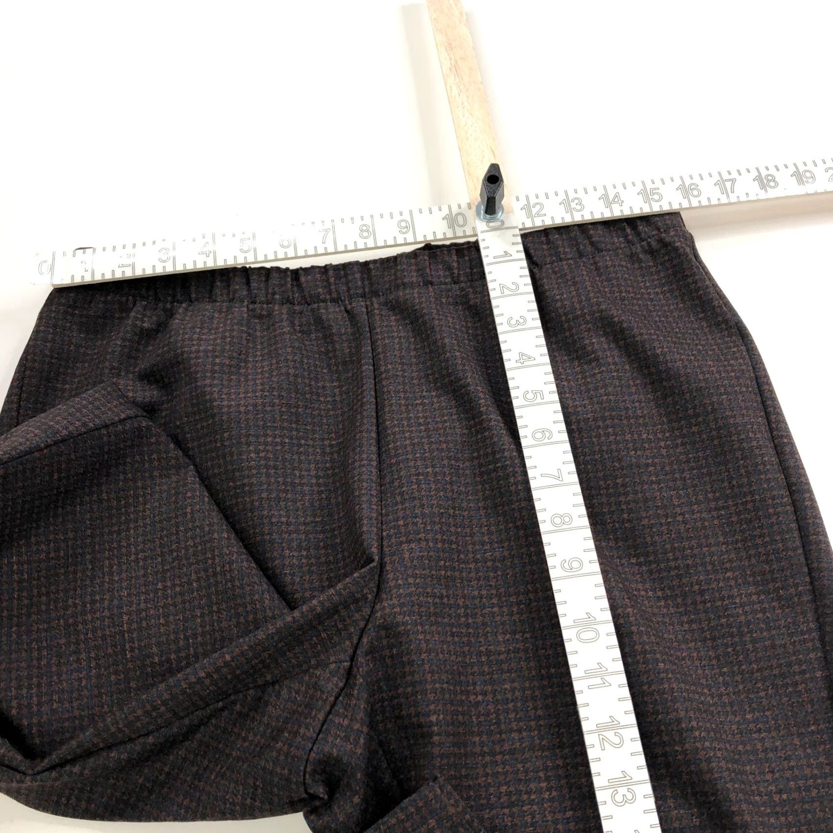 J. Jill VINTAGE J.Jill Ponte Leggings Pants XLP Petite NEW Mid Rise Tapered Brown 32W 25L Womens Girls Mens Size 40" / US 18 - 6 Thumbnail