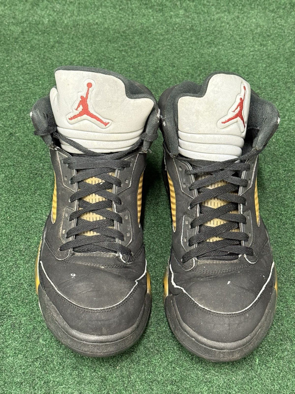 Jordan Brand 2016 Air Jordan 5 Retro Black Metallic 845035-003 Size US 13 / EU 46 - 2 Thumbnail