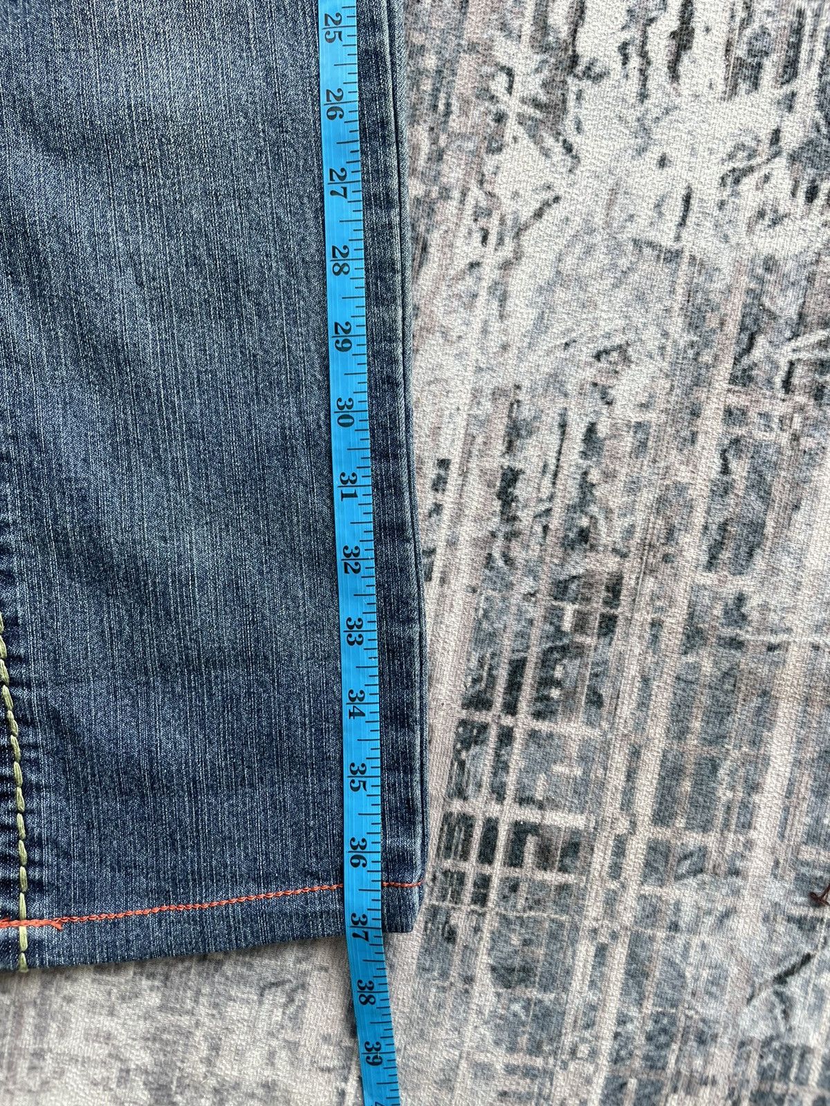 True Religion TRUE RELIGION RICKY SUPER QT MULTI COLOUR DOUBLE STITCH Size US 28 / EU 44 - 12 Thumbnail