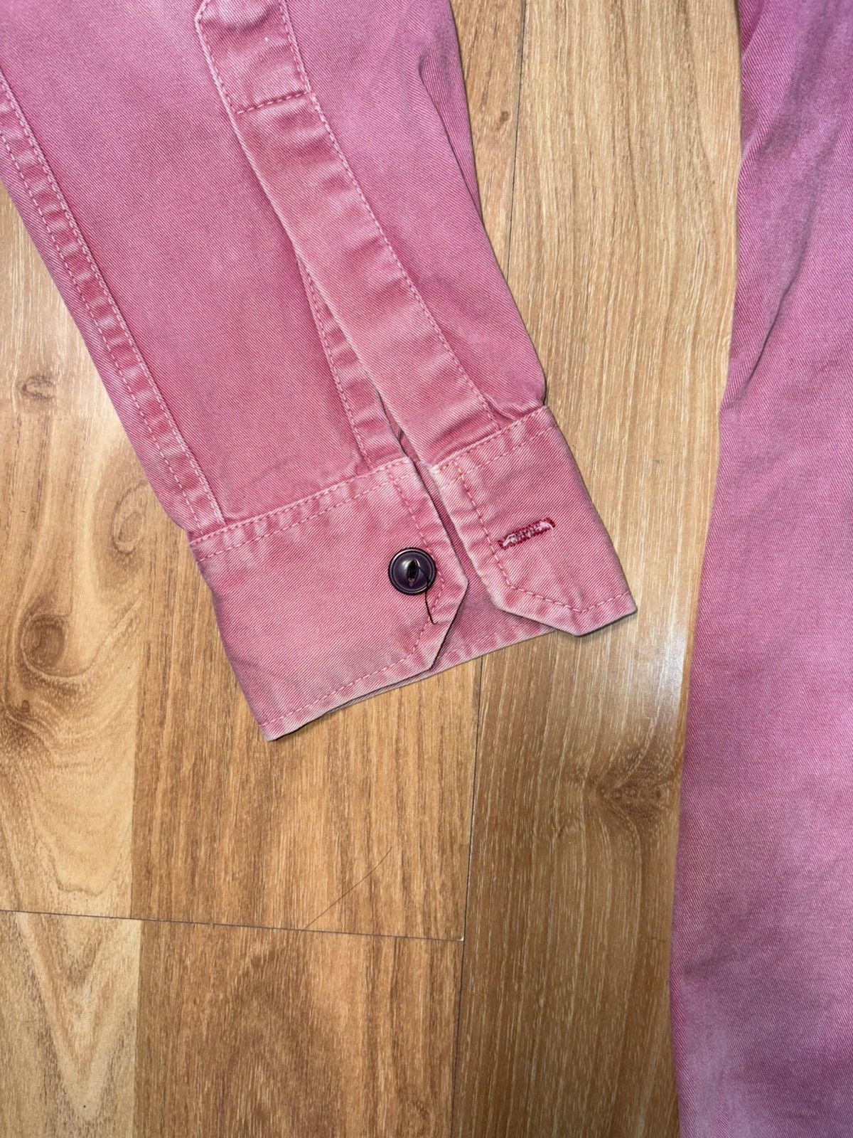 Replay Replay streetwear faded denim button down shirt size M Size US M / EU 48-50 / 2 - 3 Thumbnail