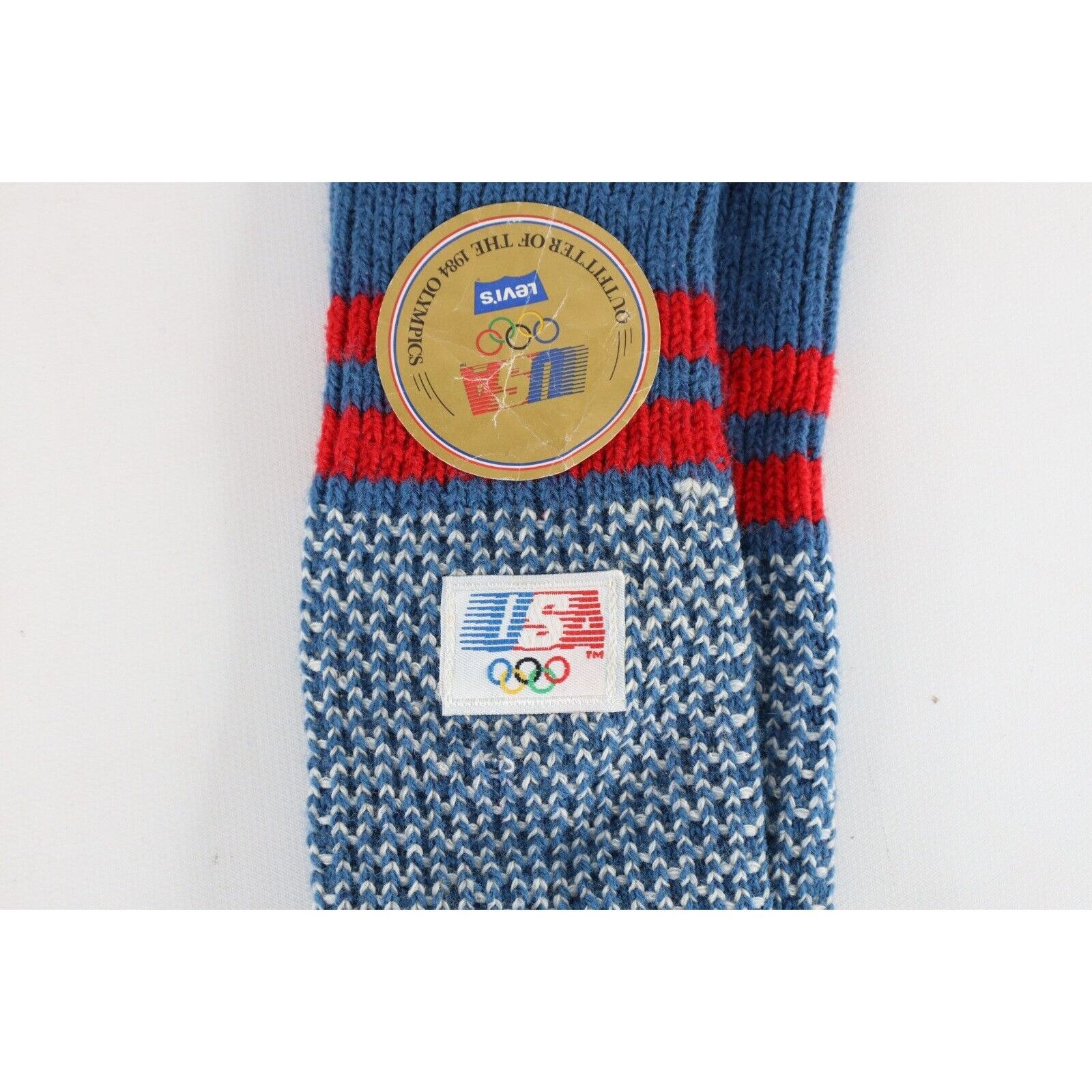 Levi's × Vintage Deadstock Vintage 80s Levis 1984 Olympics Socks Size ONE SIZE - 2 Thumbnail