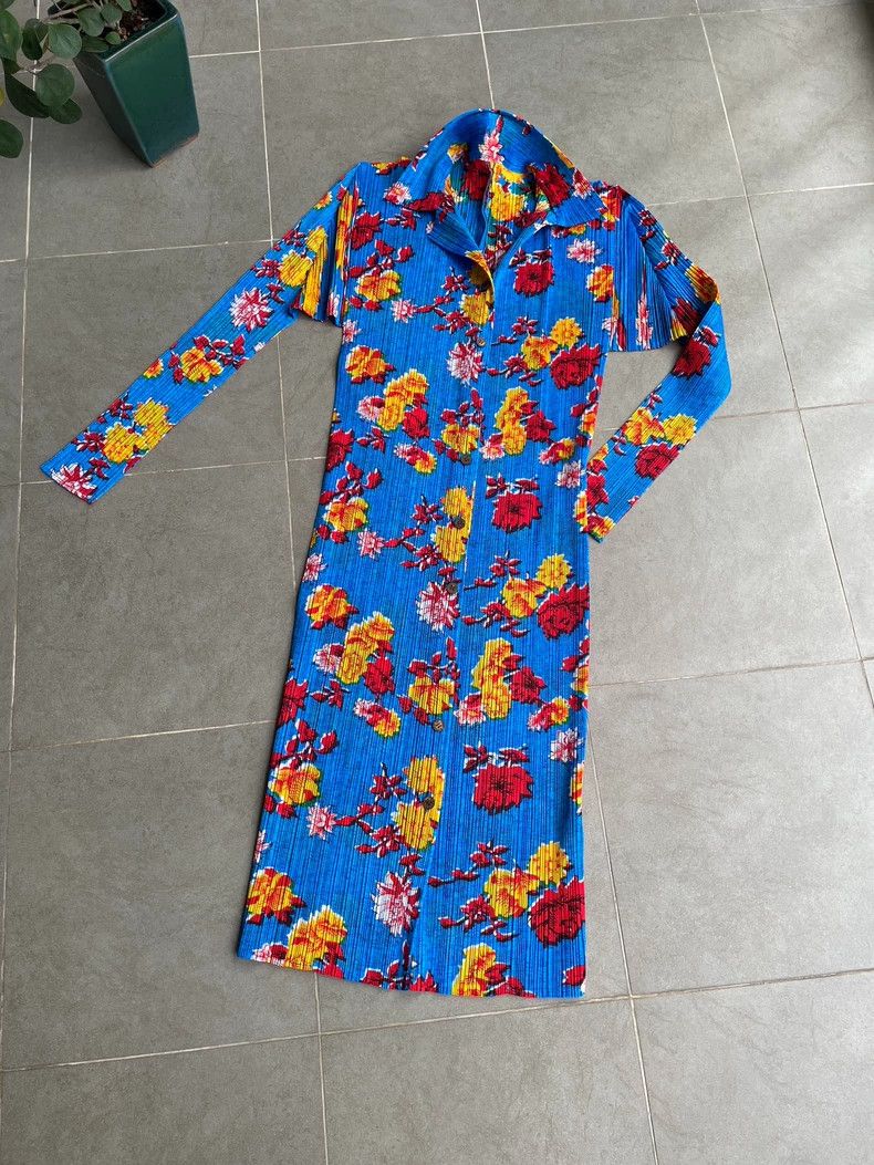 Issey Miyake Issey Miyake size:3 Blue traditional Chinese style and fol Size S / US 4 / IT 40 - 4 Thumbnail