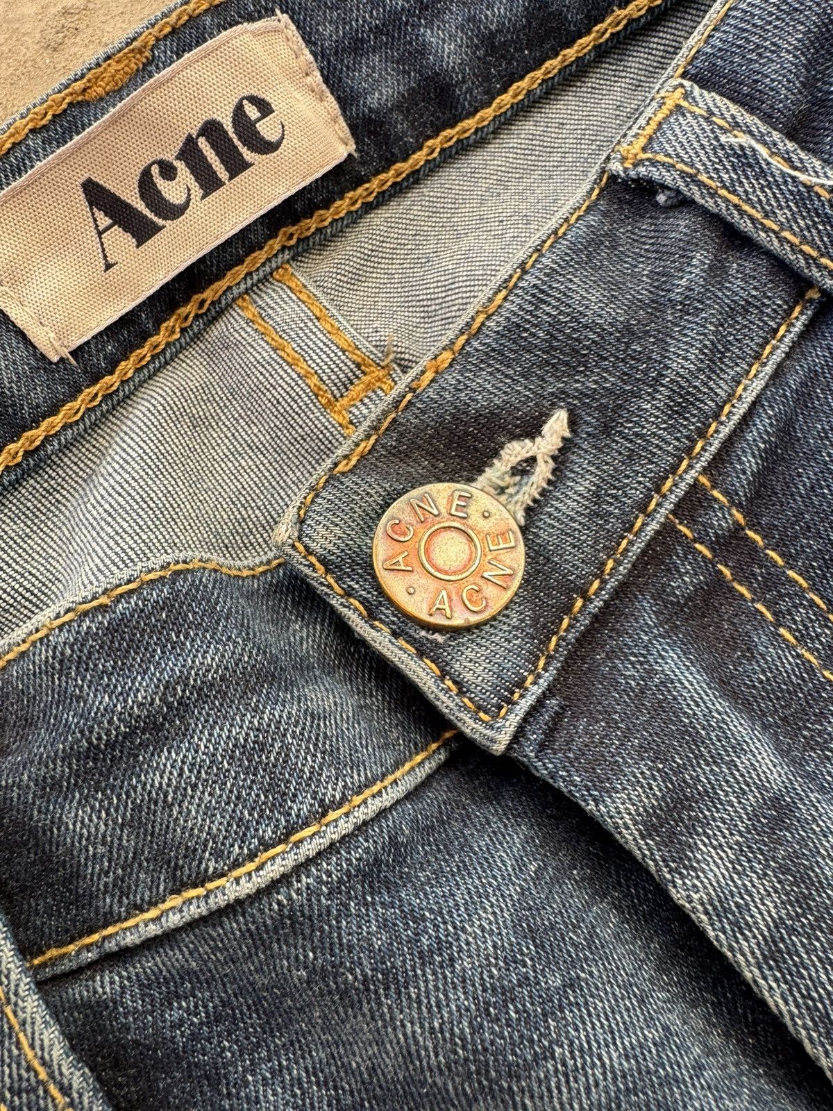 Acne Studios × Vintage Vintage Archival Acne Studios Kex Skinny Fit Jeans Size 26" / US 2 / IT 38 - 7 Thumbnail