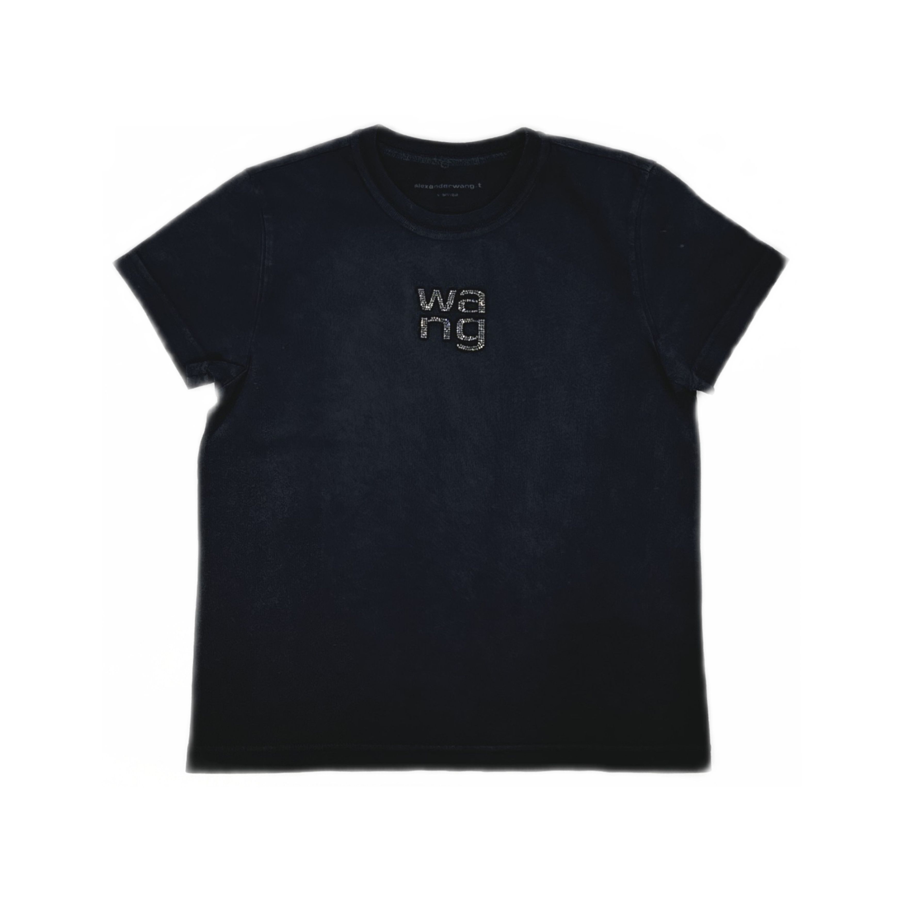 Alexander Wang Alexander Wang Logo Crop T-Shirt Size XS Size XS / US 0-2 / IT 36-38 - 1 Thumbnail