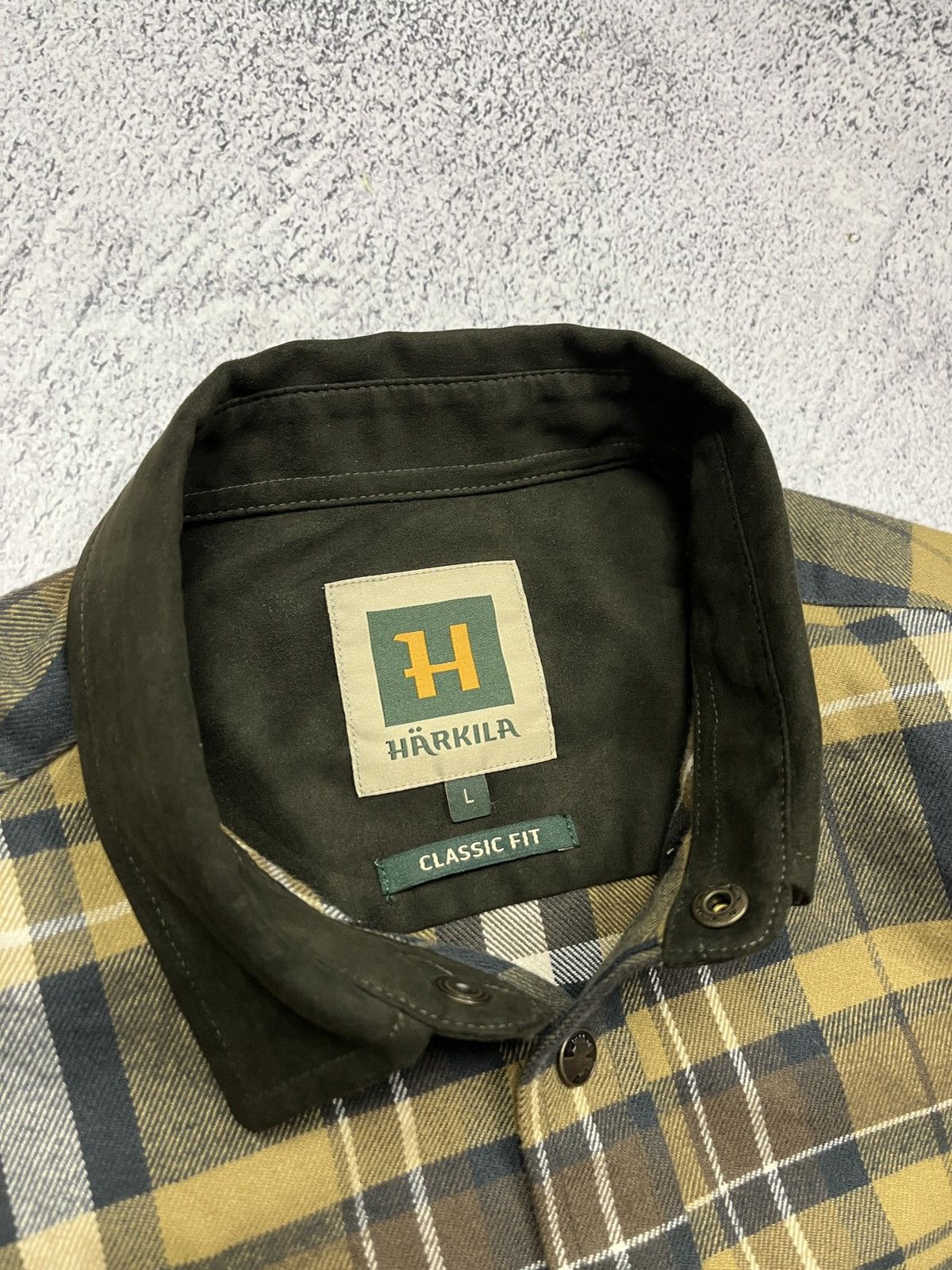 Hunter Harkila Pajala Shirt Jacket Hunting Outdoor Men’s Size L Size US L / EU 52-54 / 3 - 7 Thumbnail