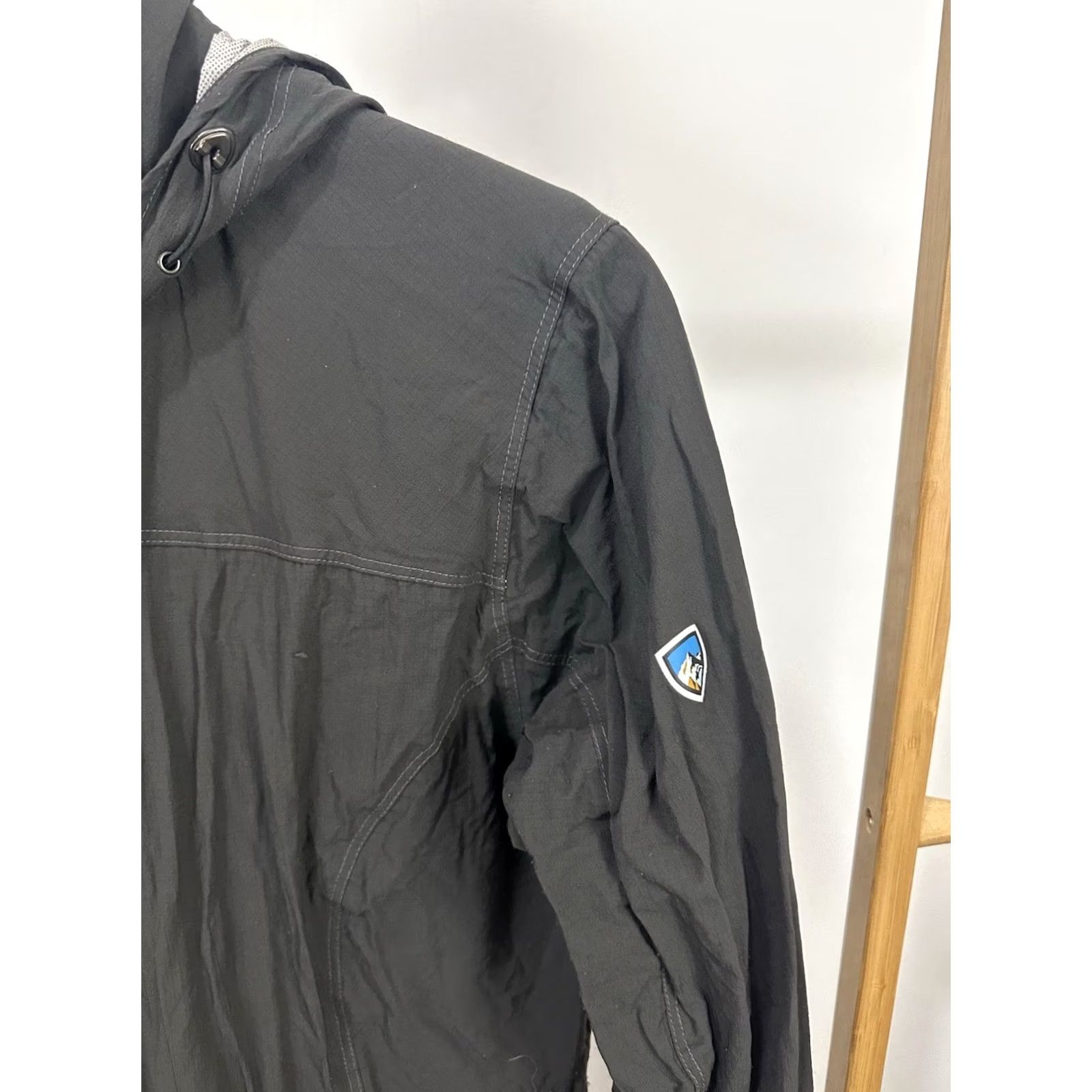 Vintage Kuhl Projekt Women's Jacket M Charcoal Brown Outdoor Lightweight Jacket Size M / US 6-8 / IT 42-44 - 4 Thumbnail