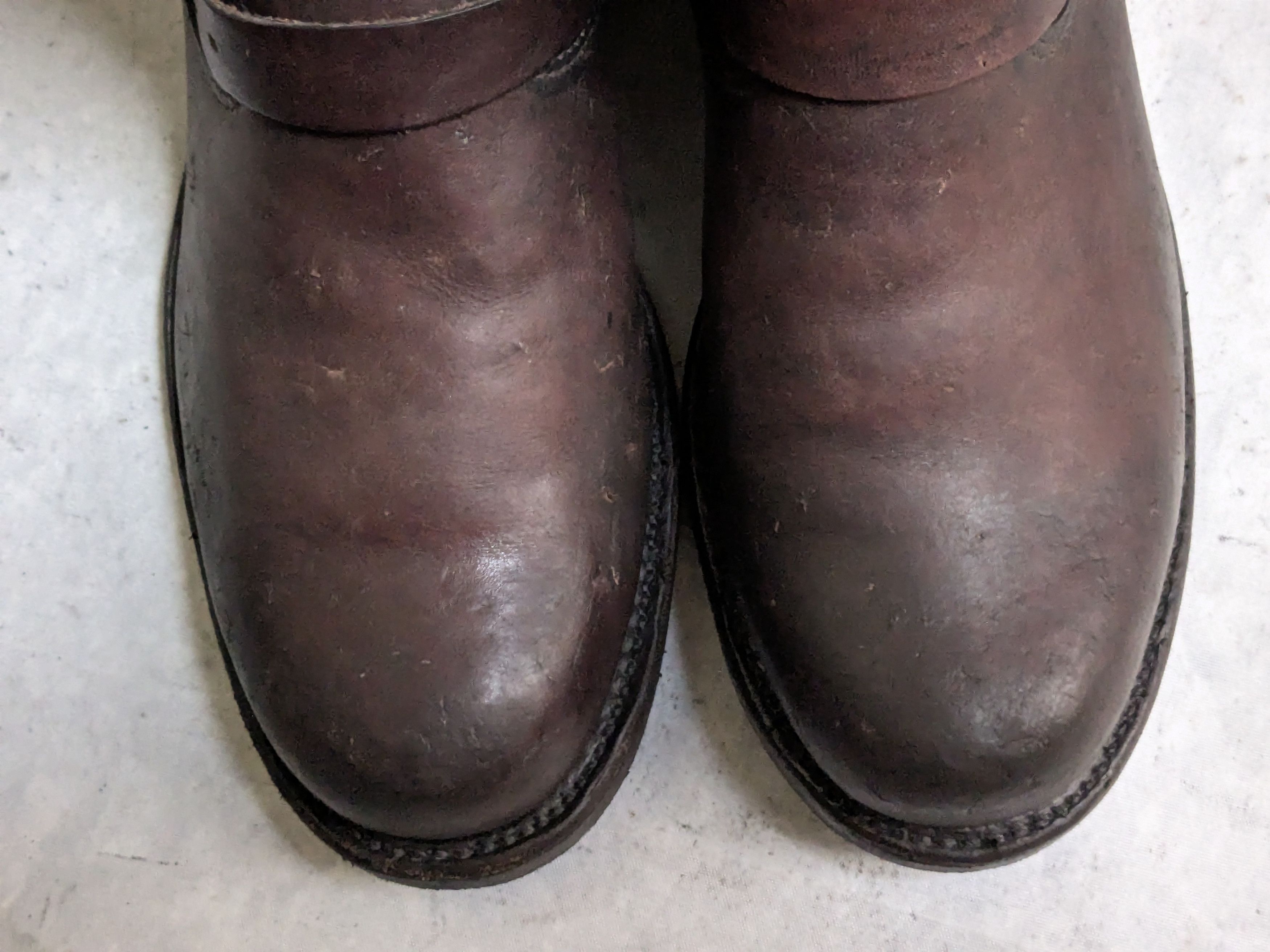 Frye Frye Engineer Boots Brown 8.5 M USA Leather Strap Buckle Size US 8.5 / EU 41-42 - 7 Thumbnail