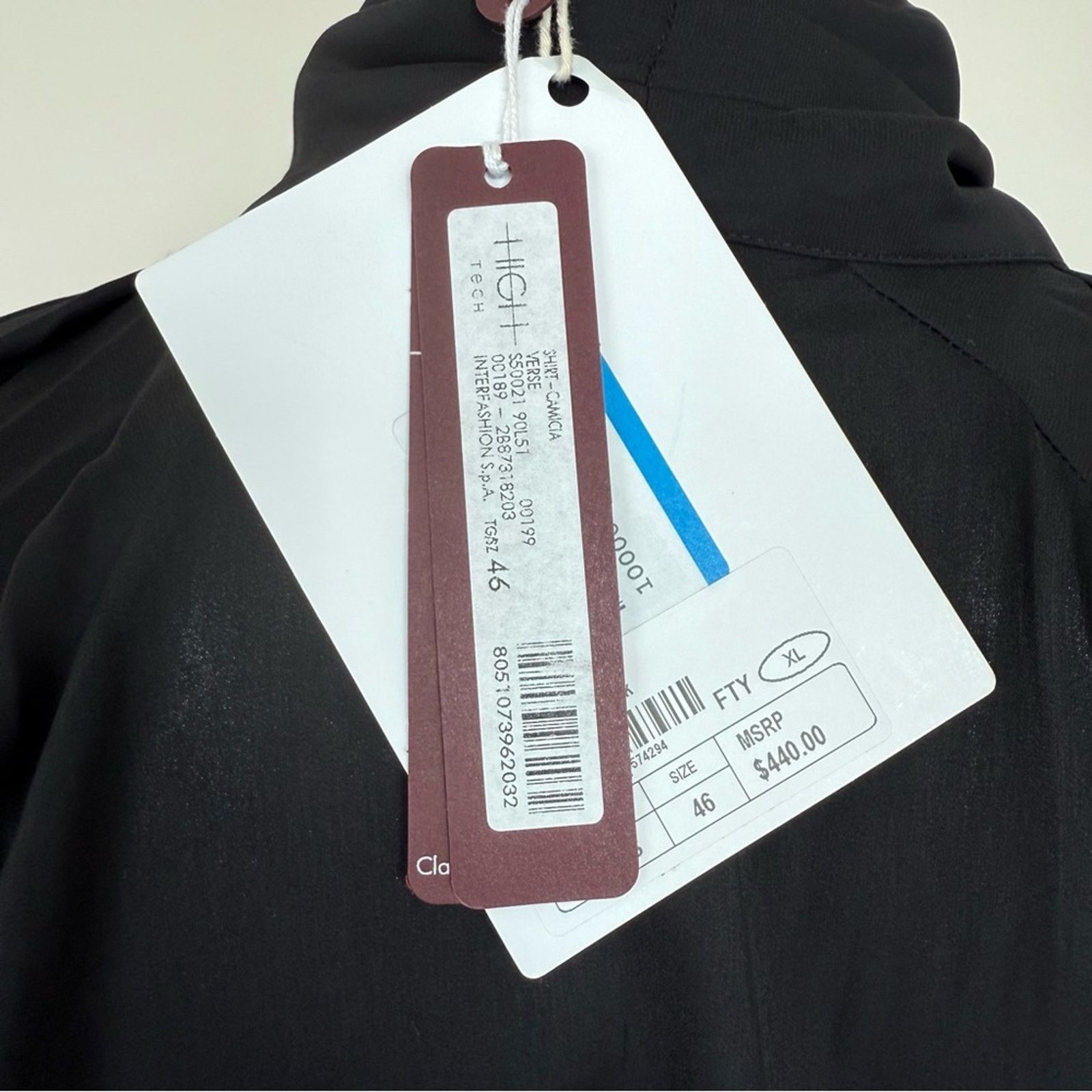 Other NWT!!! High Tech women blouse size 10 US Retail 440$ Size L / US 10 / IT 46 - 3 Thumbnail