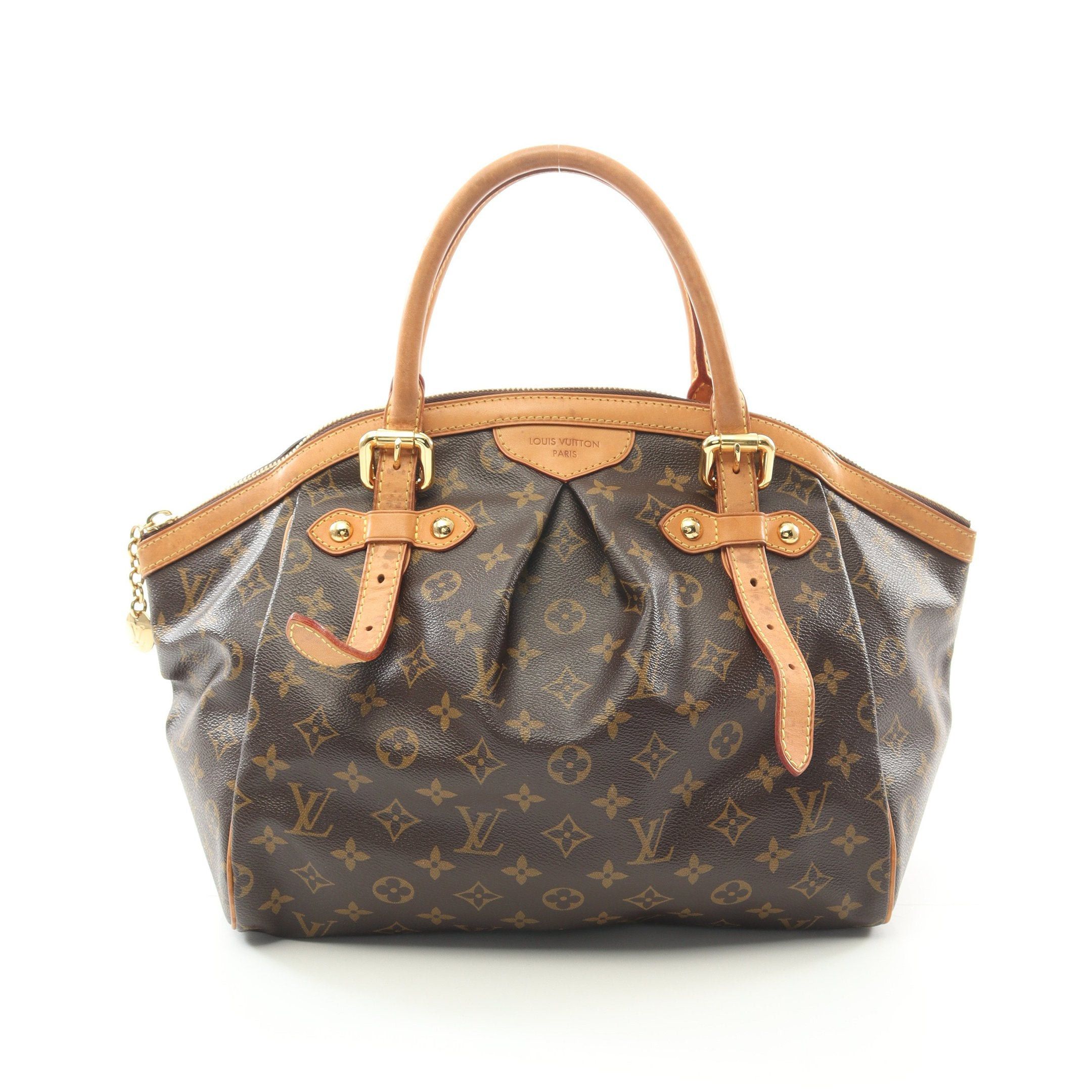 Louis Vuitton Louis Vuitton Tivoli Gm Monogram Handbag Leather Brown Size ONE SIZE - 1 Thumbnail