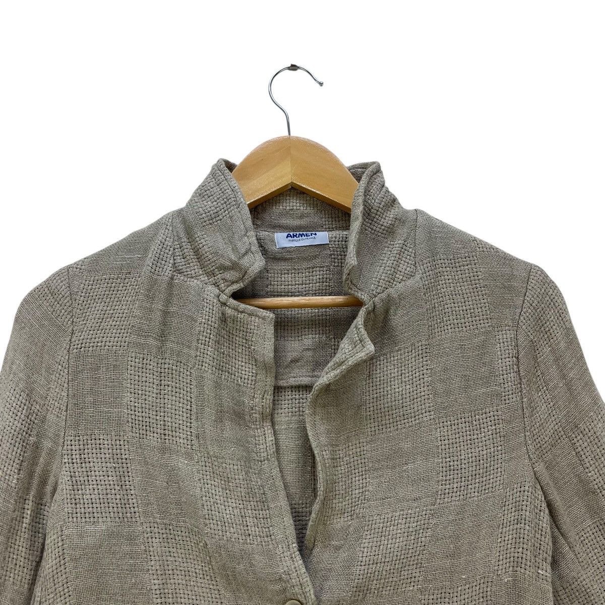 Vintage 💥Vintage Armen Lined Cropped Jacket Size S / US 4 / IT 40 - 3 Thumbnail