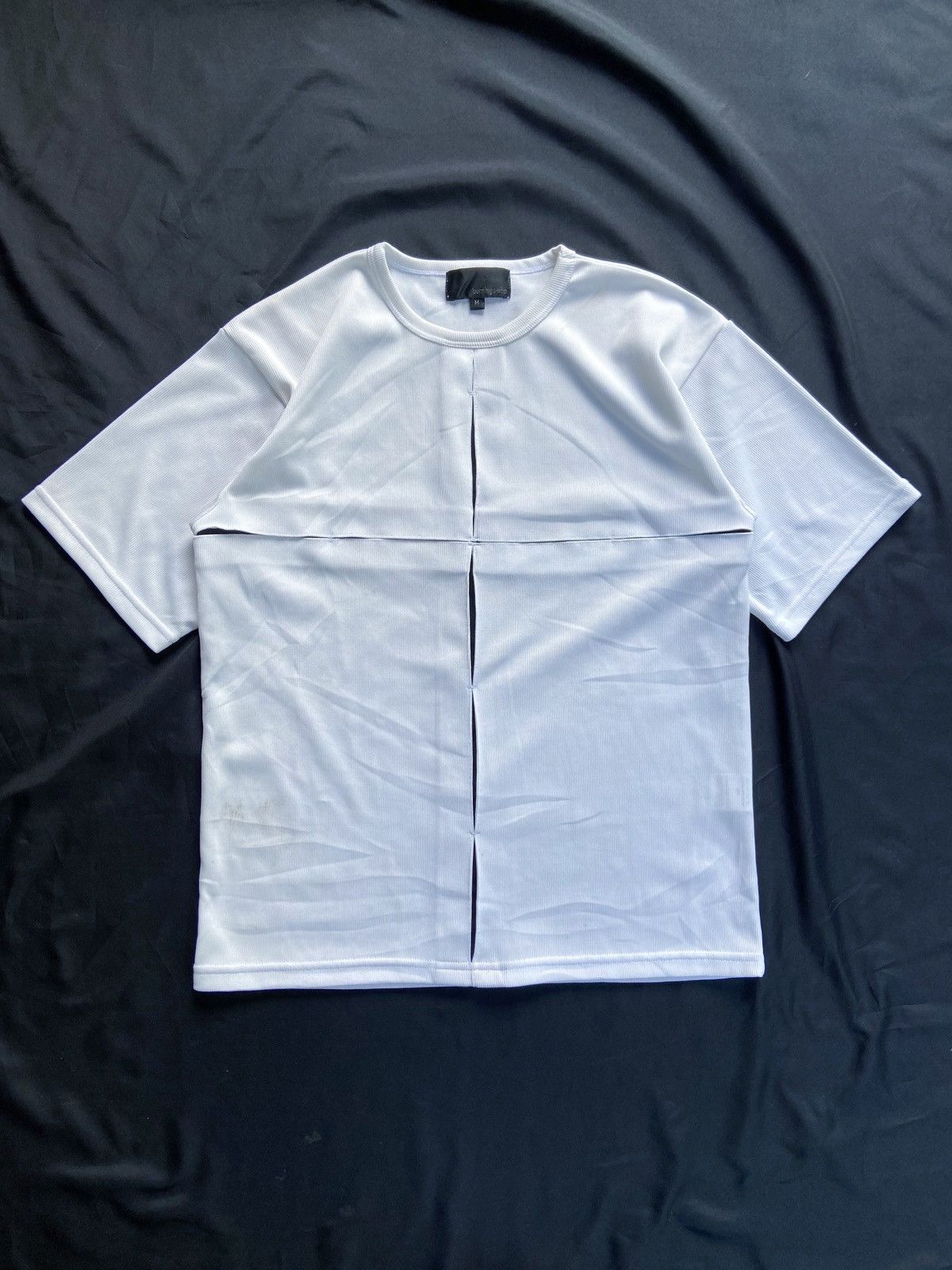Le Grande Bleu (L.G.B.) Bedrock x L.G.B white t-shirt