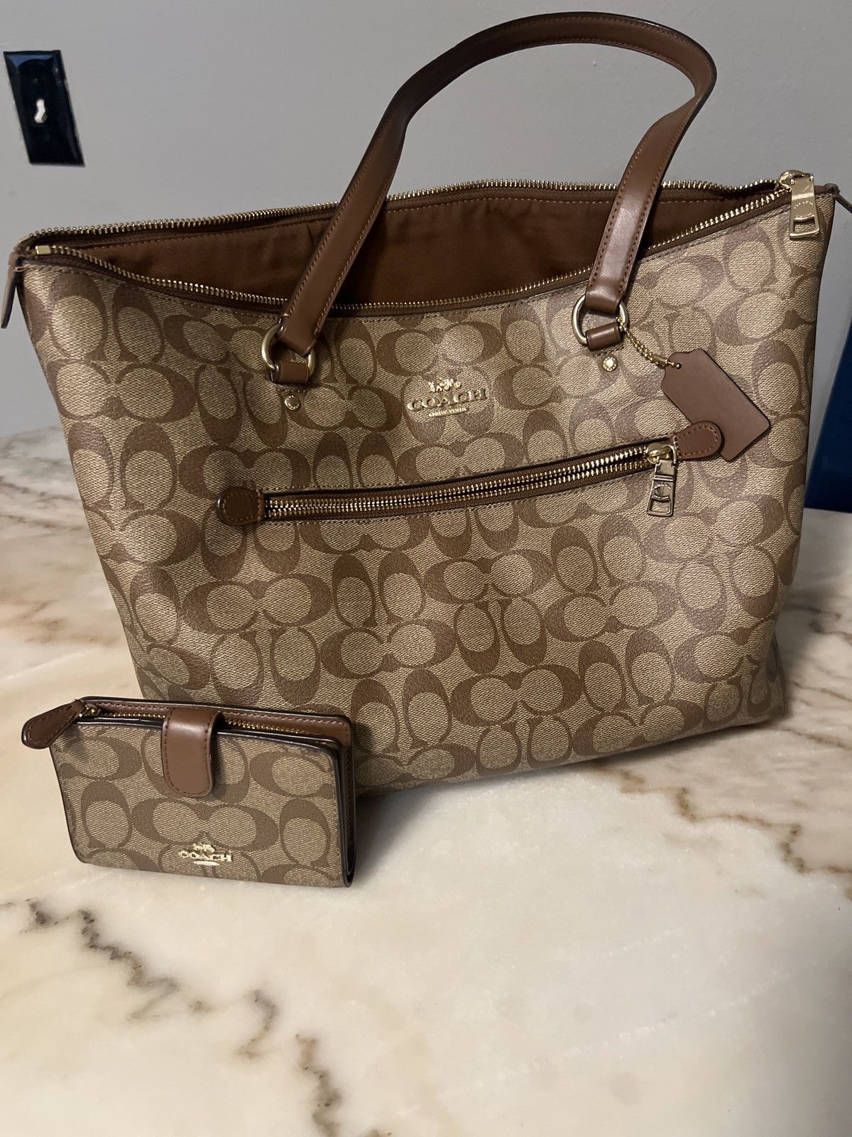 Coach Coach- Tote Bag Size ONE SIZE - 3 Thumbnail