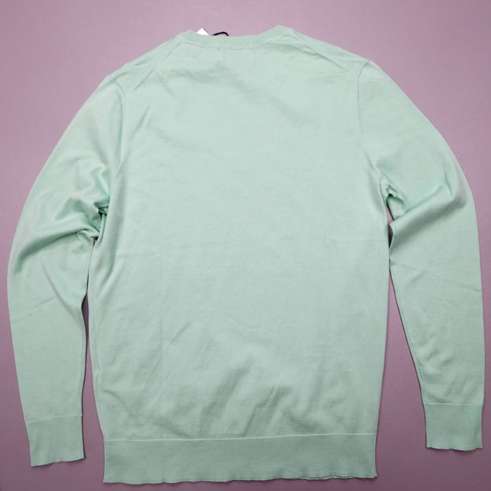Ralph Lauren Polo Ralph Lauren Classics Crewneck Sweater Light Green Cotton Men's Size S Size US S / EU 44-46 / 1 - 7 Thumbnail