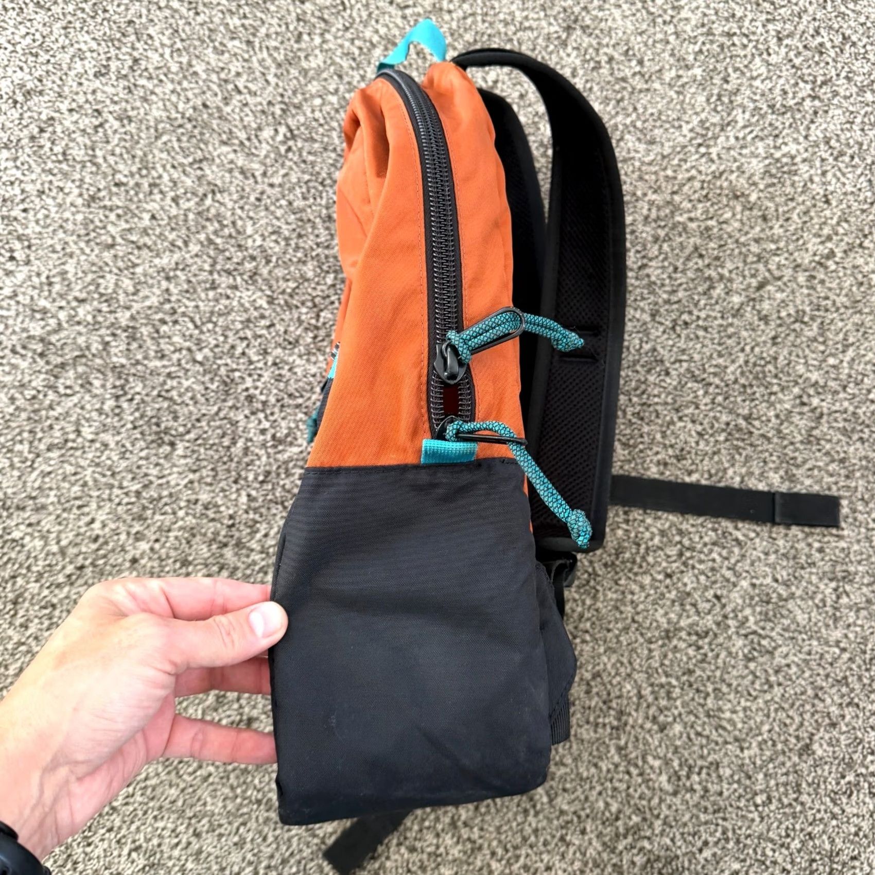 Topo Designs TOPO Designs Light Pack Backpack Nylon Medium Orange Unisex Adults Carry On Laptop Hike Size ONE SIZE - 5 Thumbnail