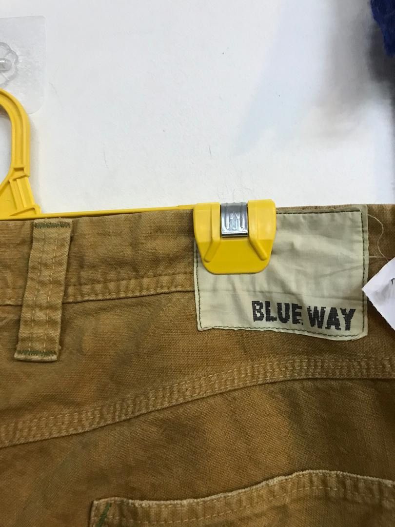 Blue Blue Japan × Hysteric Glamour × Vintage Blue Way japan 🇯🇵 carpenter Size US 35 - 4 Thumbnail