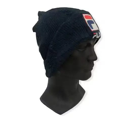 Fila Vintage Fila Spell Out Beanie Hat Size ONE SIZE - 3 Thumbnail