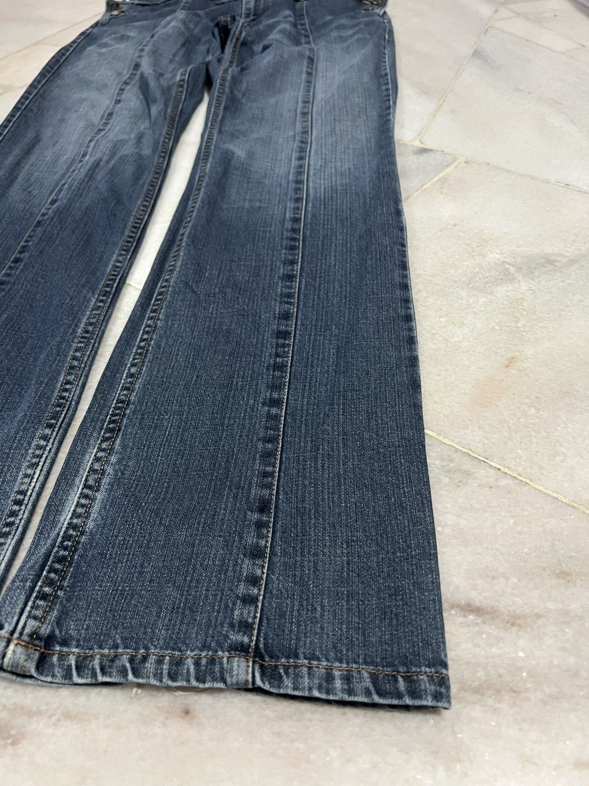 If Six Was Nine × Japanese Brand 🌈Vintage Japanese Brand UJ Flare Jean Size US 30 / EU 46 - 6 Thumbnail