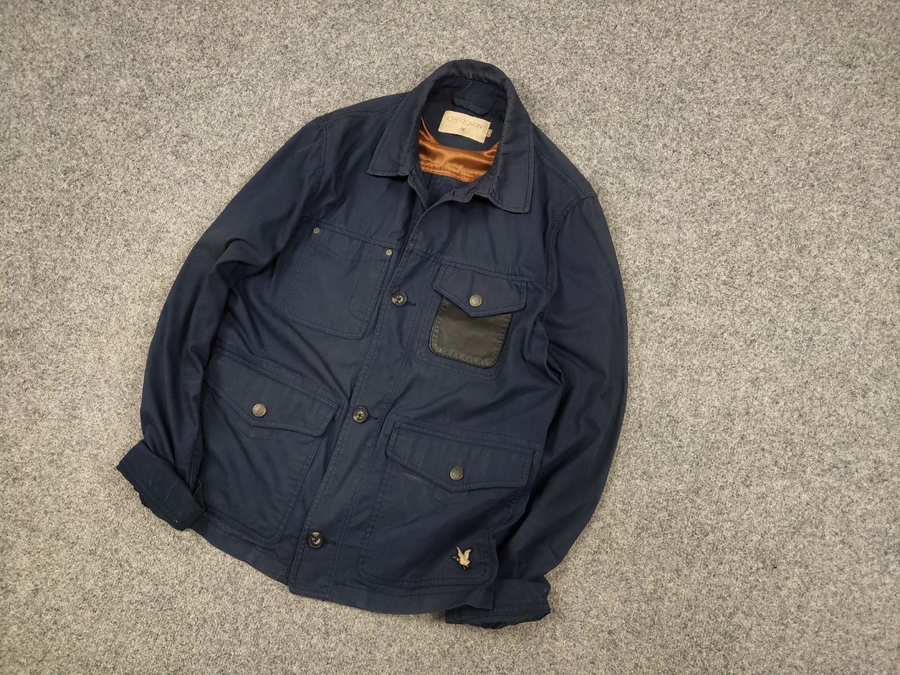 Chevignon Vintage Chevignon Light Pocket blue B Worker Jacket Size US S / EU 44-46 / 1 - 3 Thumbnail