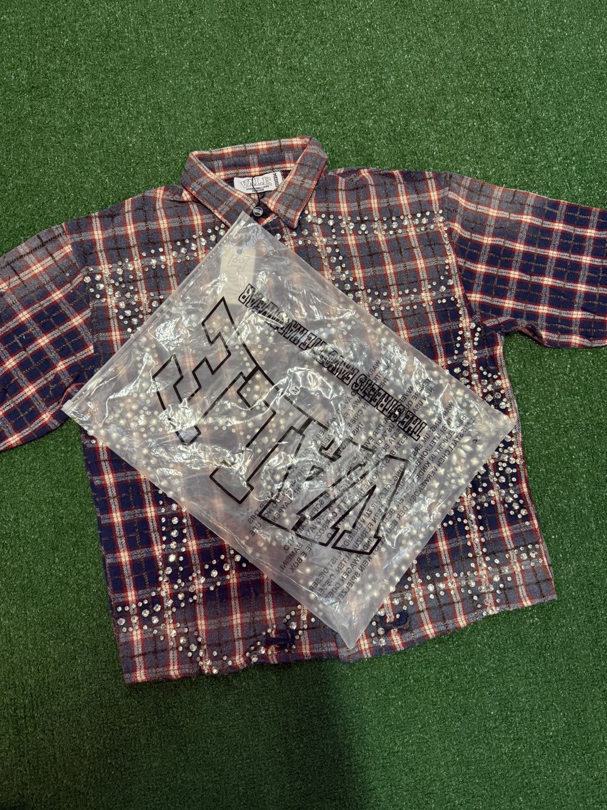Vale Vale Spiderweb Crystal Flannel Size US M / EU 48-50 / 2 - 7 Thumbnail