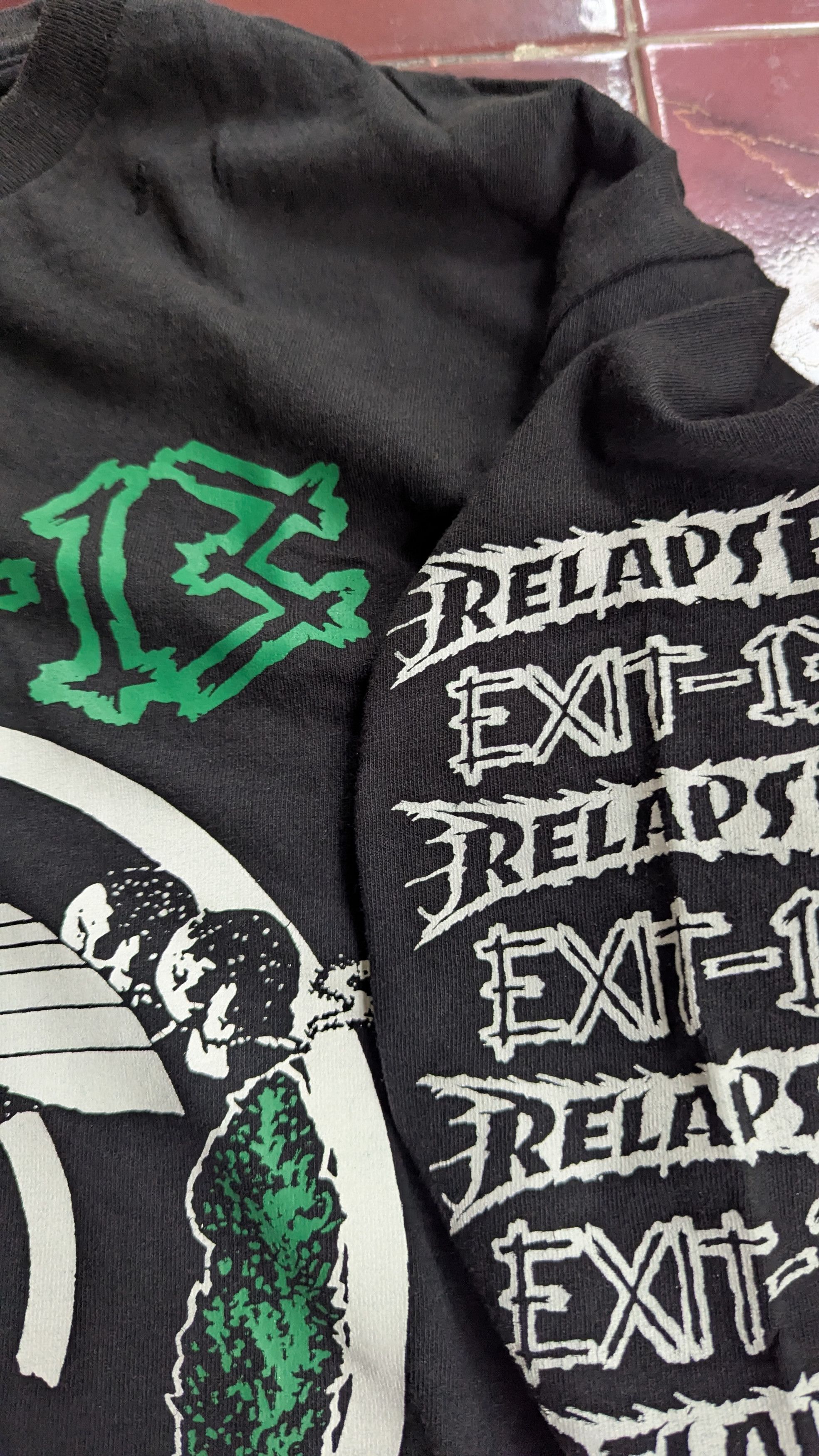 Band Tees vintage Exit 13 high life long sleeve 90s 00s relapse record Size US XL / EU 56 / 4 - 3 Thumbnail