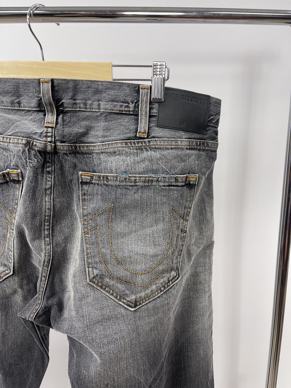 True Religion True Religion Jeans Denim Size 36 Made In Italy Grey Size US 36 / EU 52 - 5 Thumbnail