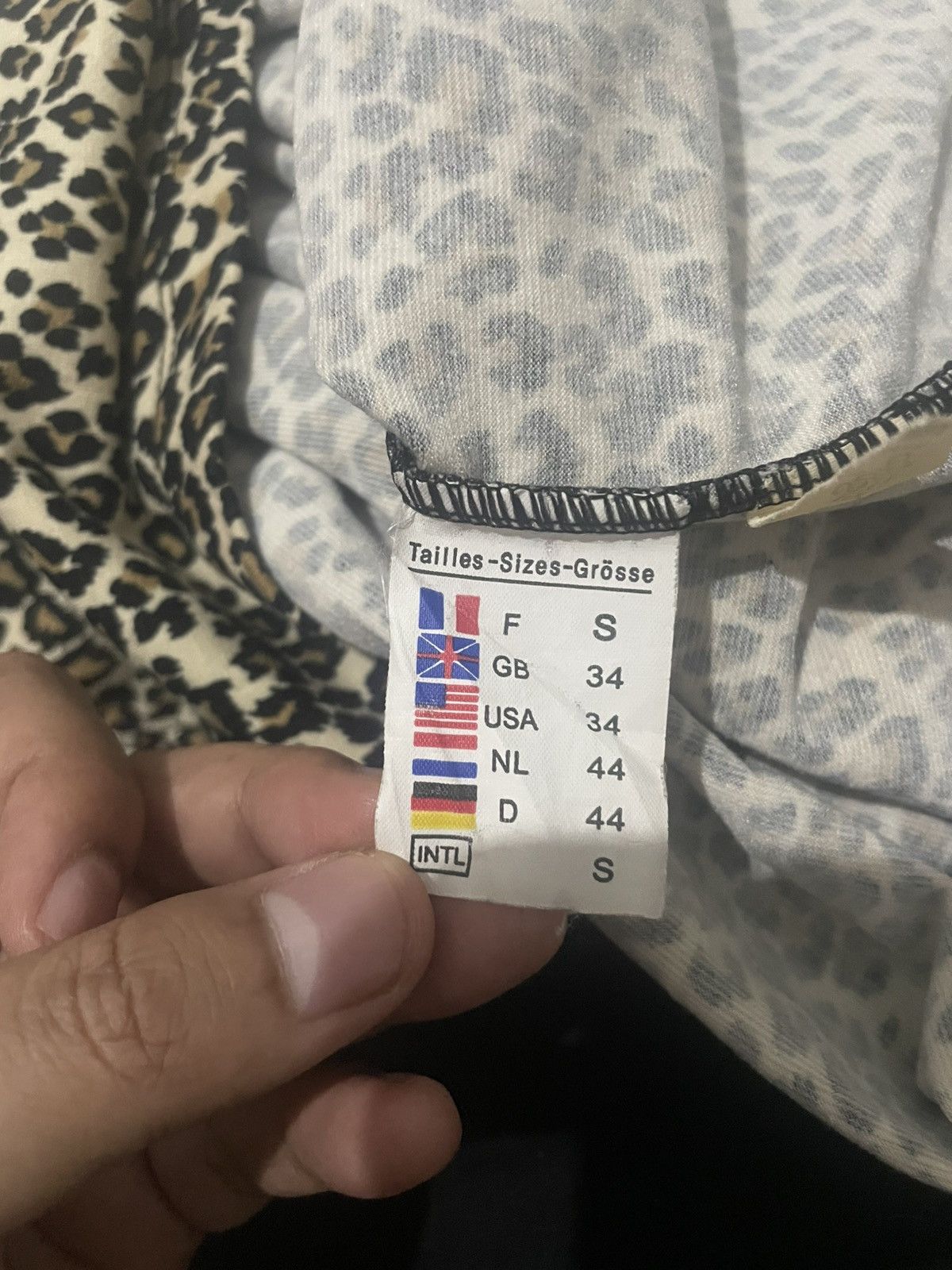 Christian Dior Monsieur Christian Dior Monsieur Leopard Pattern Tee Size M / US 6-8 / IT 42-44 - 5 Thumbnail