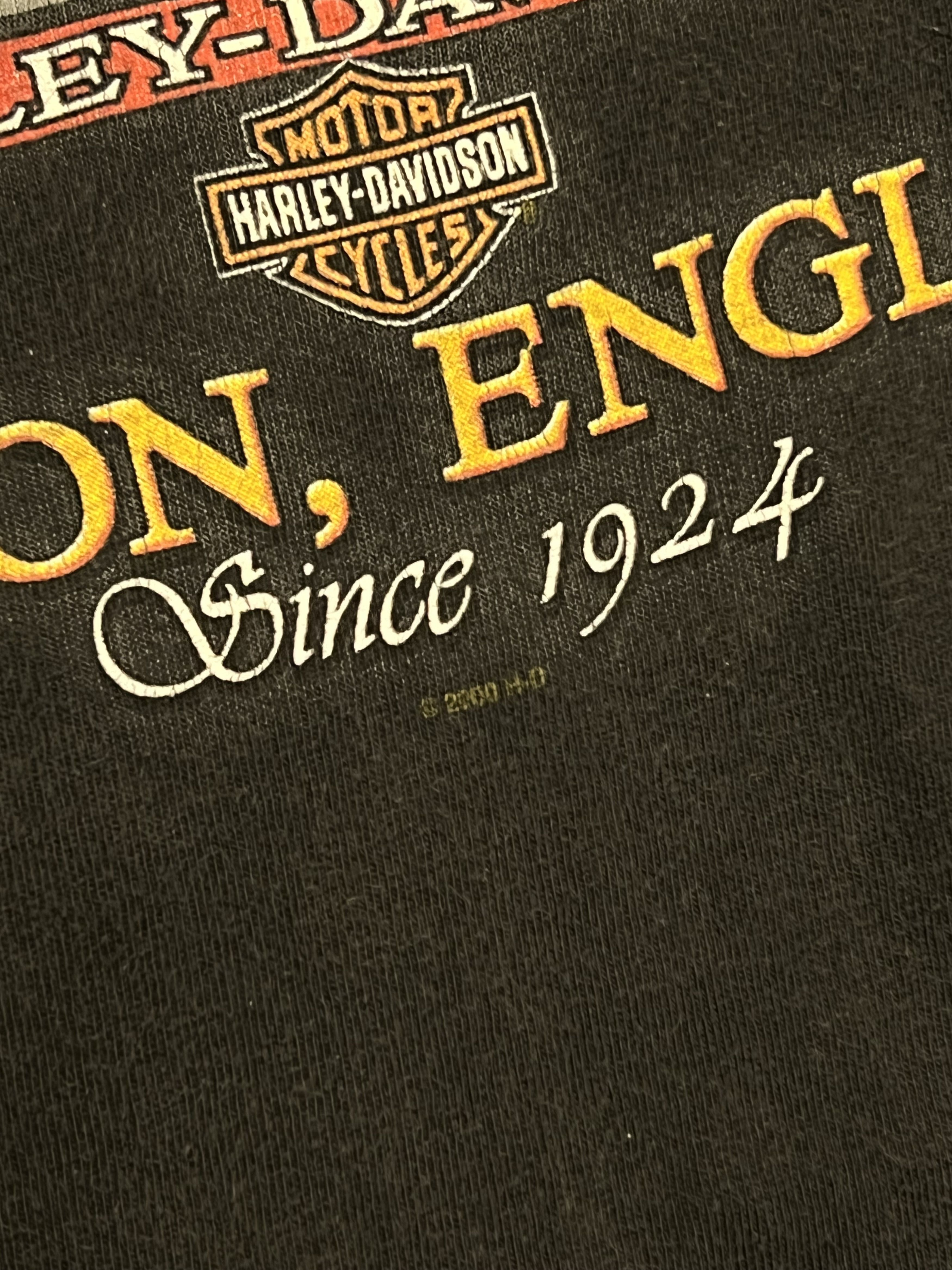 Harley Davidson × Vintage Harley Davidson Vintage 2000's London T-shirt Size US L / EU 52-54 / 3 - 5 Thumbnail